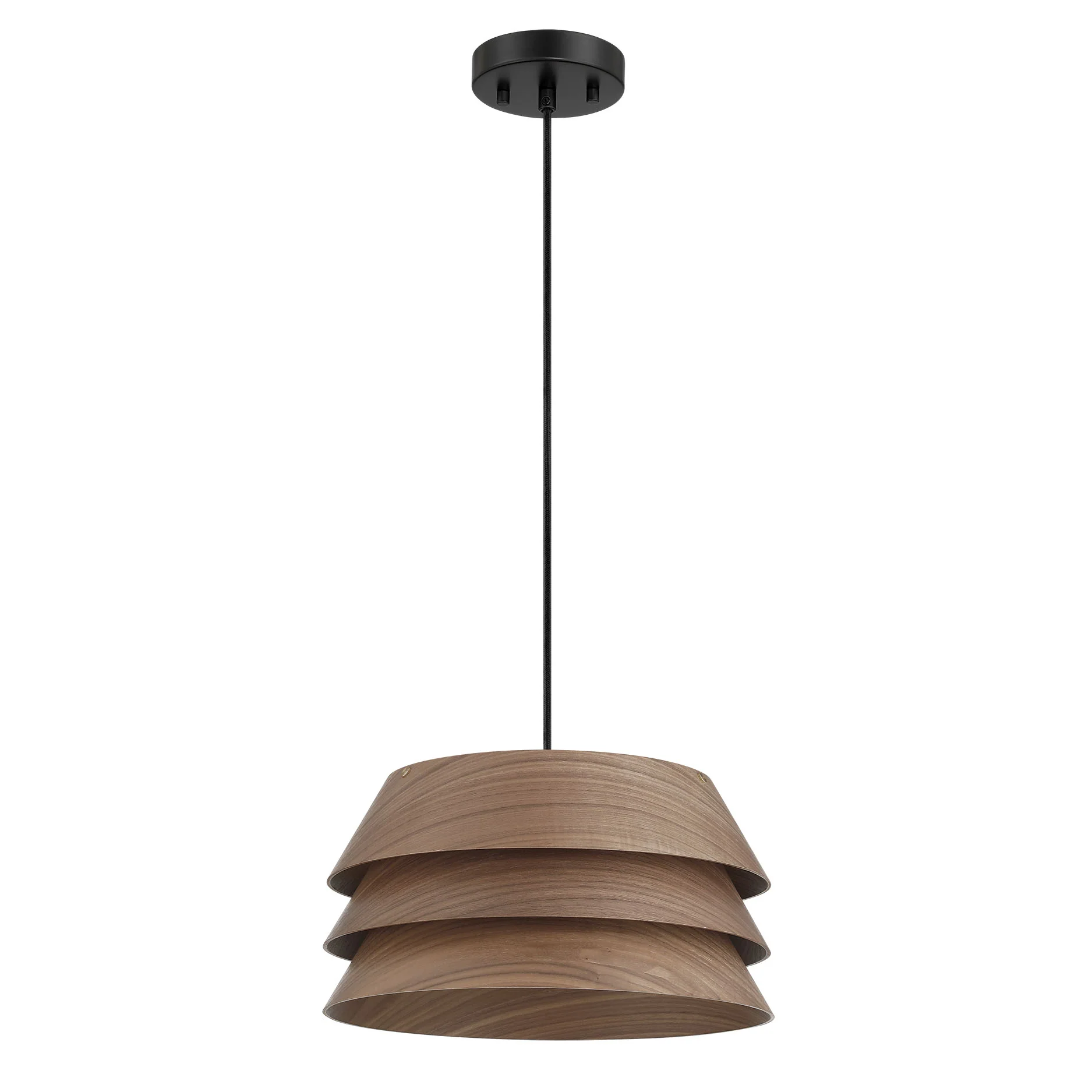 Aalto 1-light 6" Pendant in Dark Walnut - Image 4