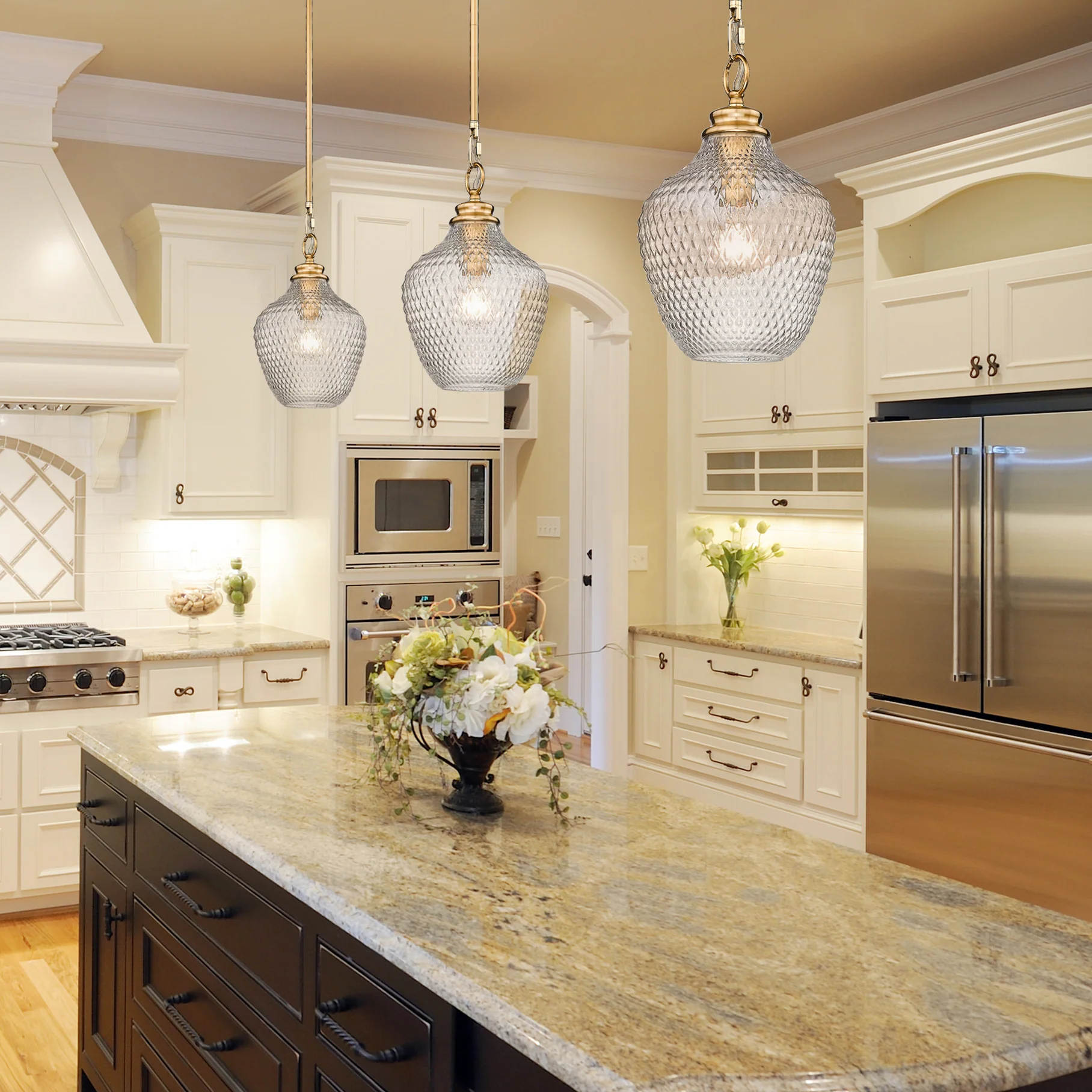 Adeline 1-light Pendant in Modern Brushed Gold - Image 4