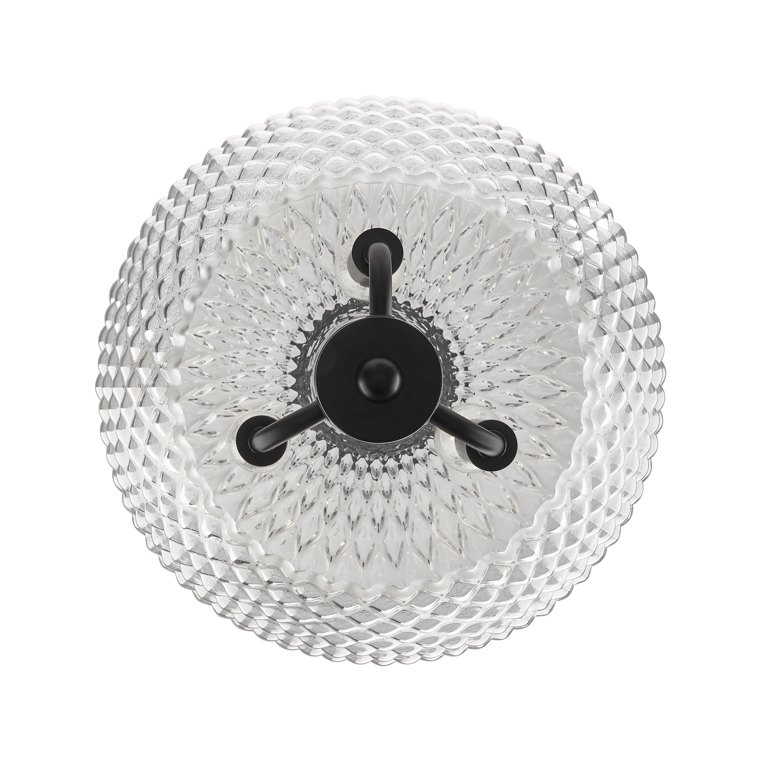 Adeline 3-light Pendant in Matte Black - Image 3
