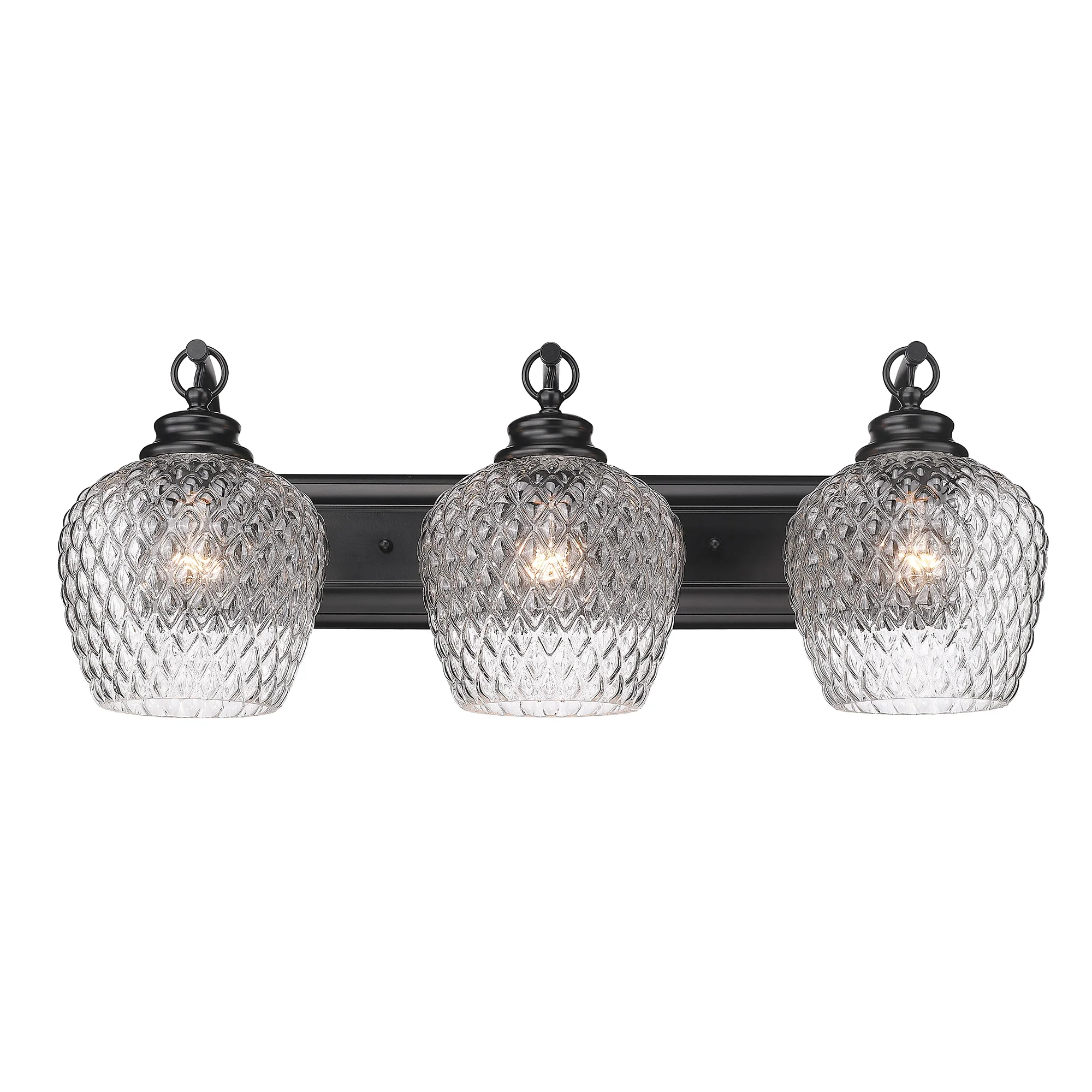 Adeline 3-light Vanity in Matte Black - Image 2