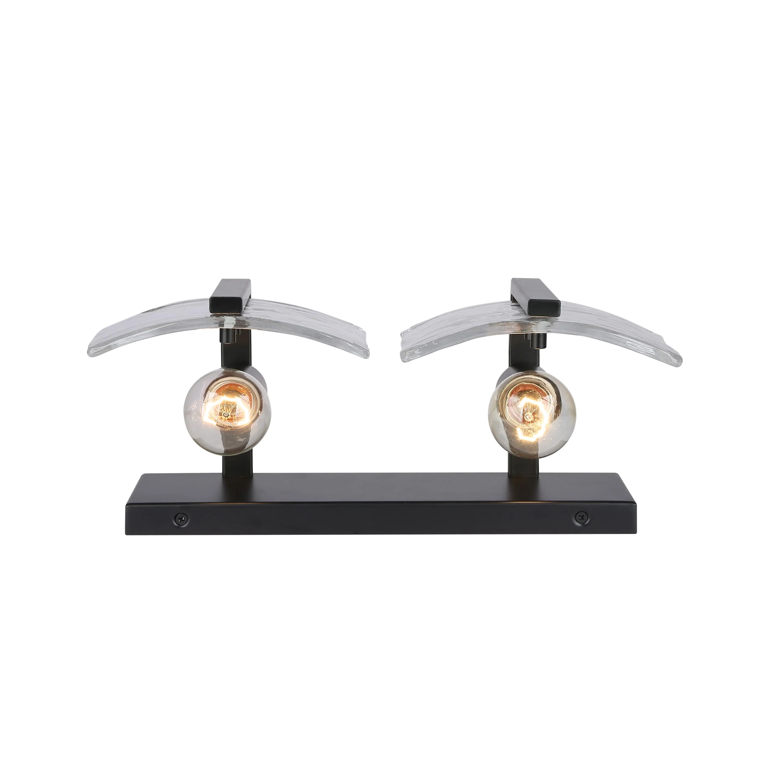 Aenon 2-light Vanity in Matte Black - Image 4