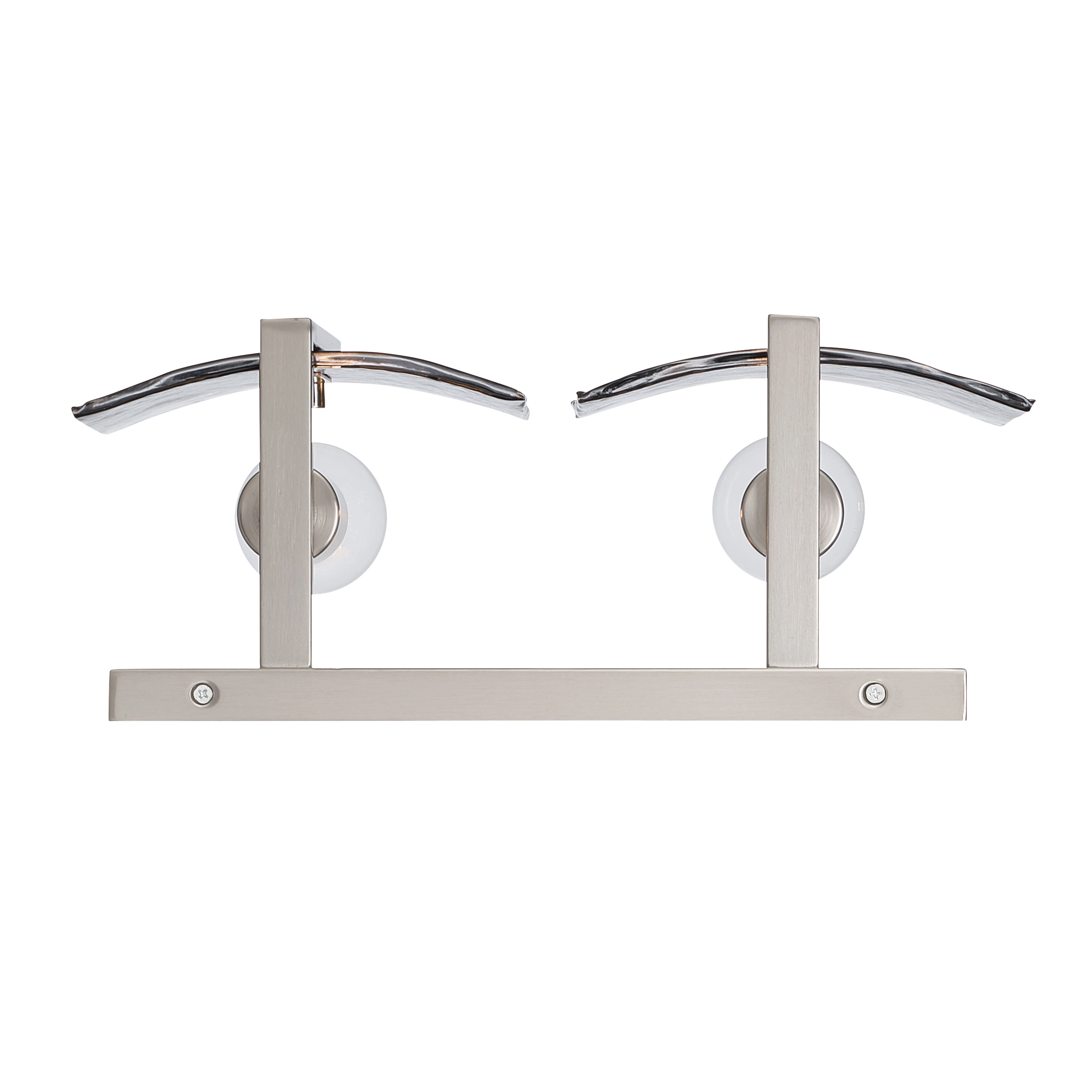 Aenon 2-light Vanity in Pewter with Smokey Water Glass - Image 6