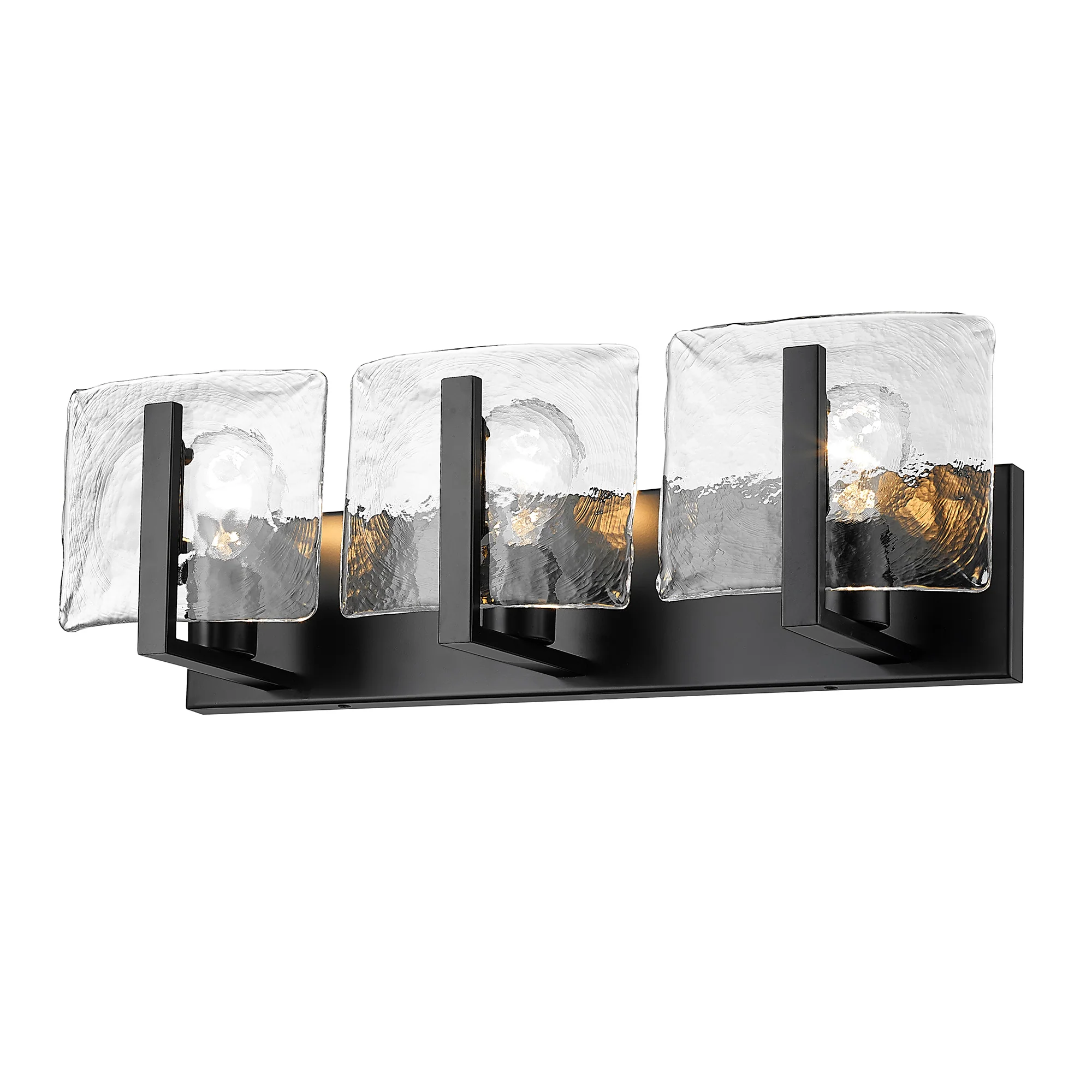 Aenon 3-light Vanity in Matte Black