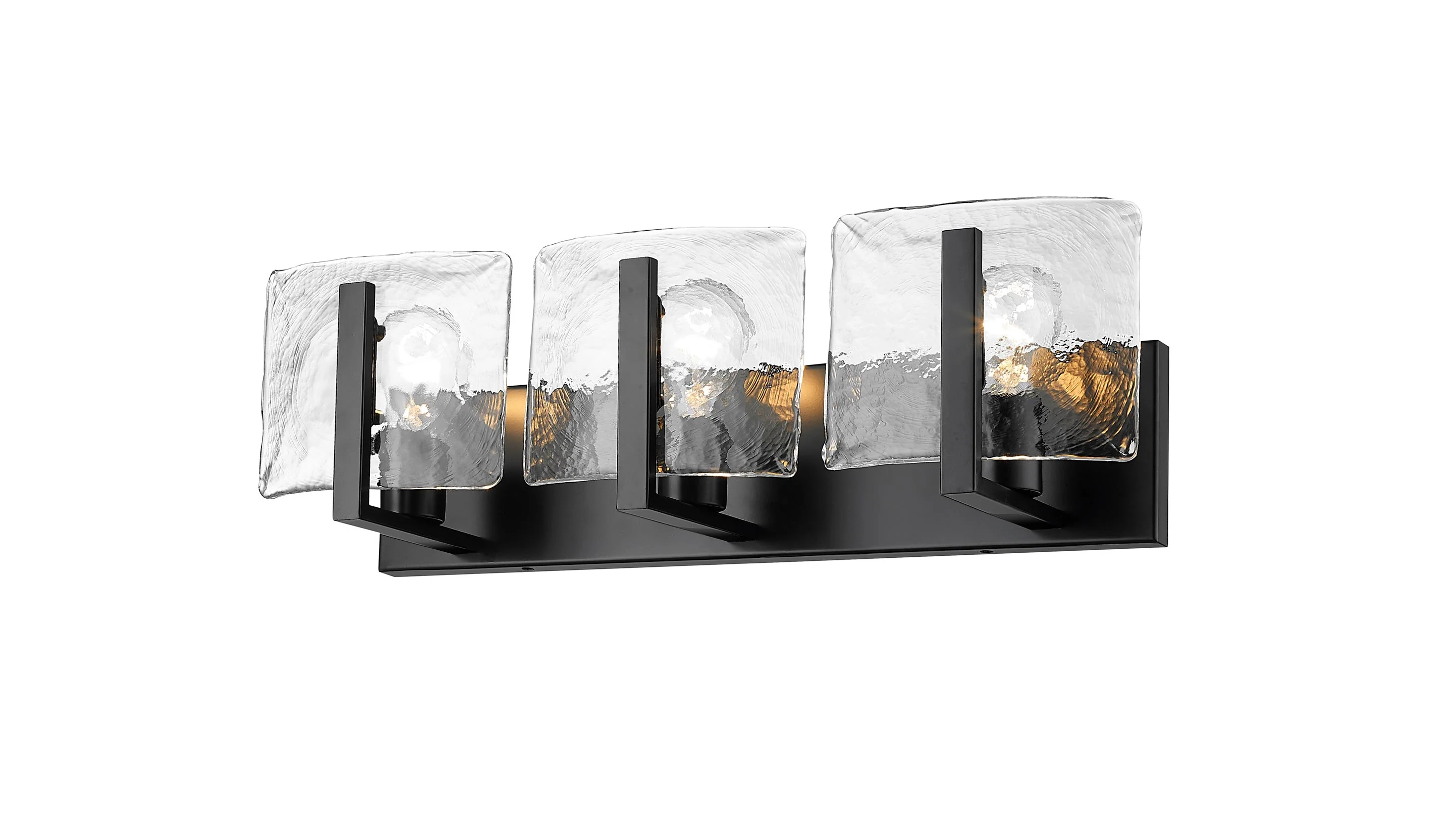 Aenon 3-light Vanity in Matte Black - Image 2