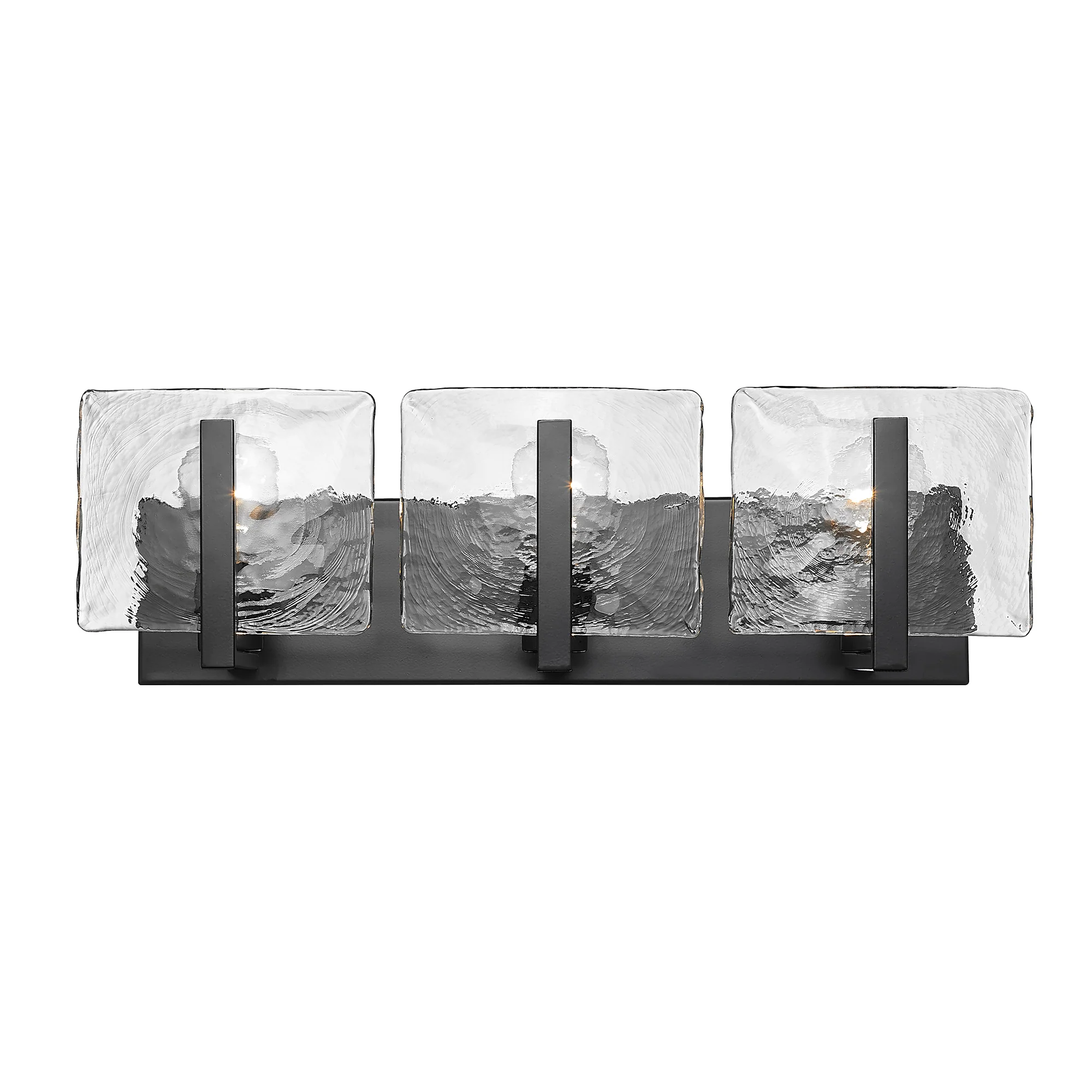 Aenon 3-light Vanity in Matte Black - Image 3
