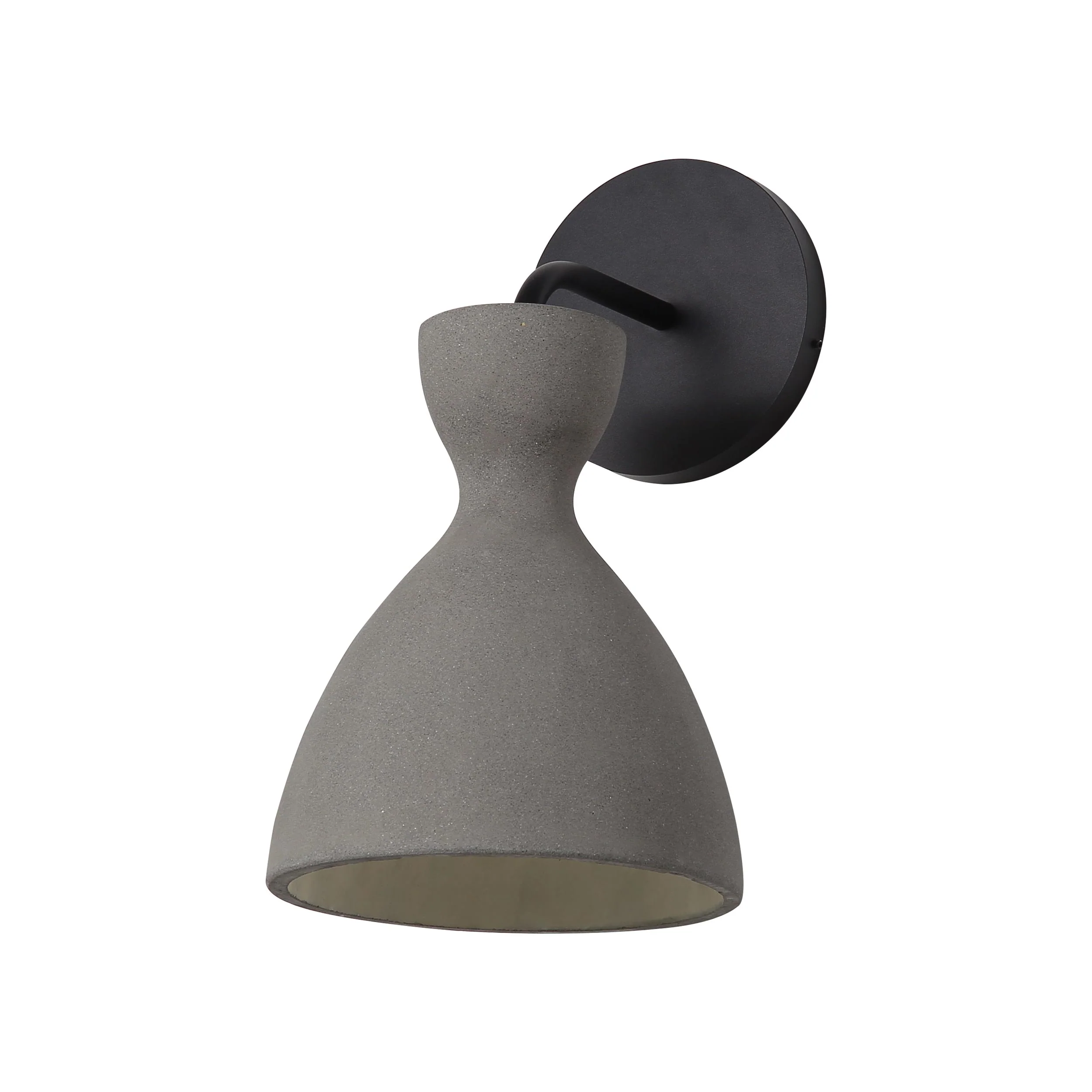Aethera Integrated LED Wall Sconce in Grey Cement