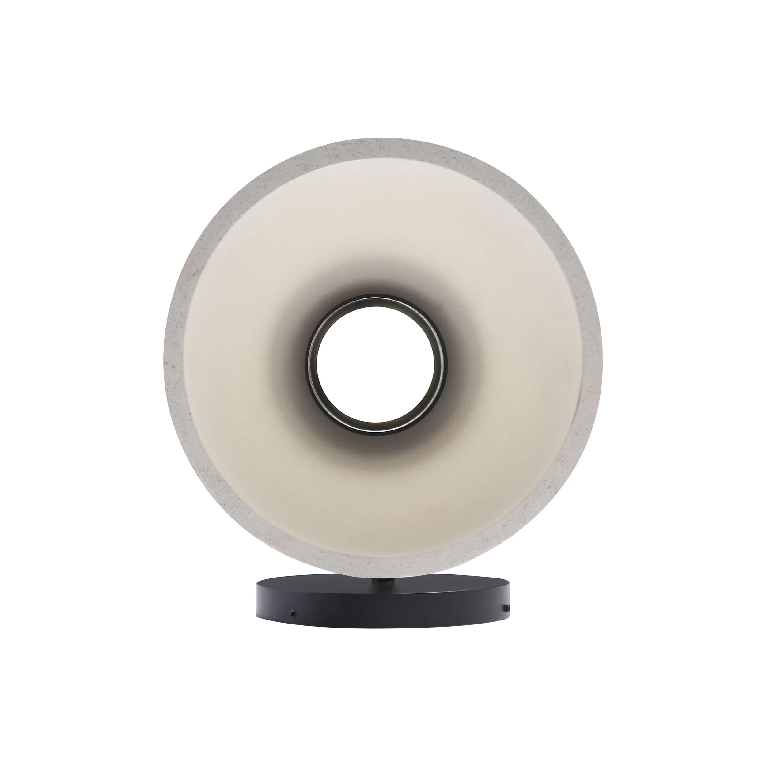 Aethera Integrated LED Wall Sconce in White Sandstone Cement - Image 5