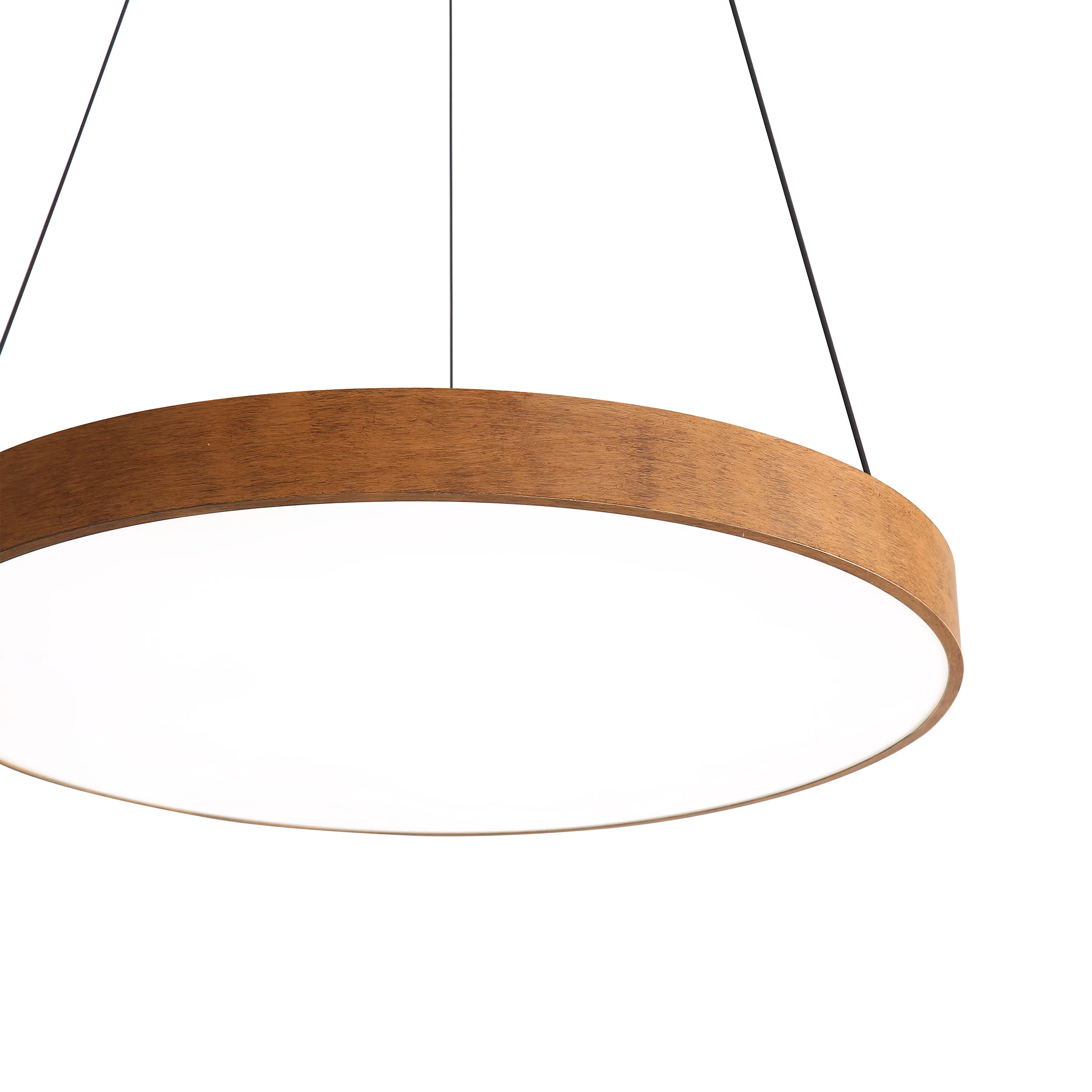 Anello Integrated LED Pendant in Walnut - Image 8