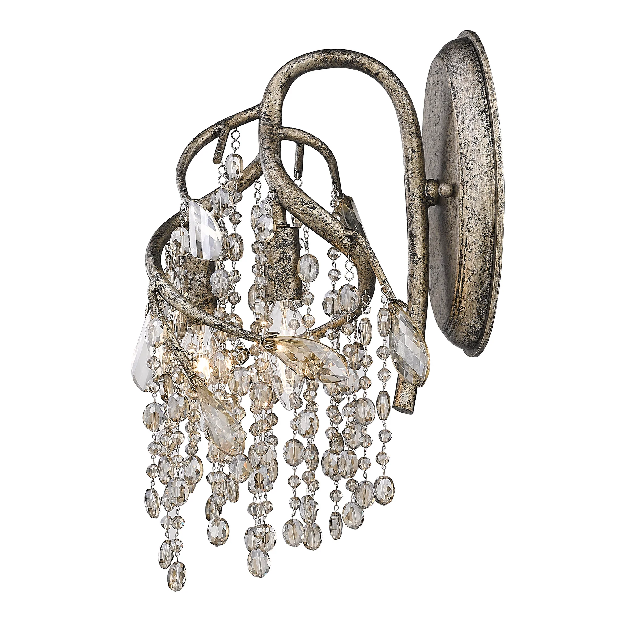 Autumn Twilight 2-light Wall Sconce in Mystic Gold - Image 4