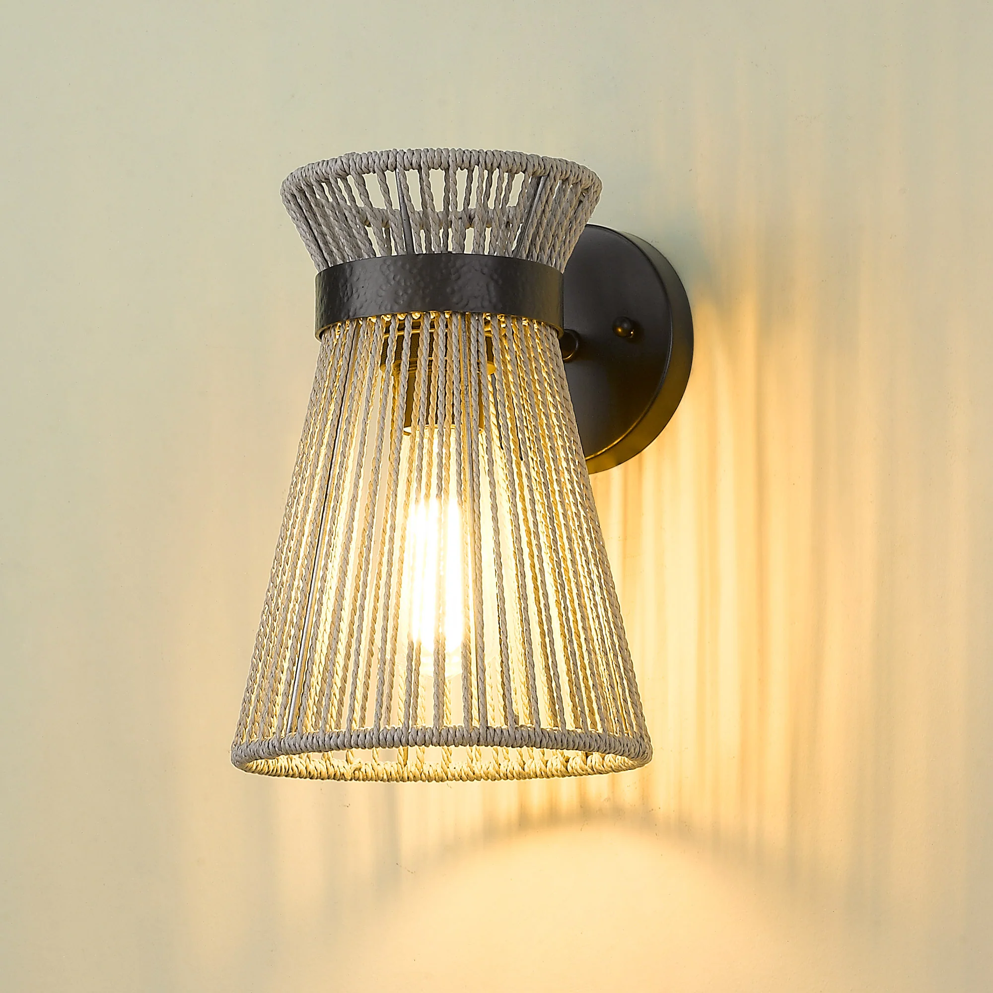 Avon 1-light Wall Sconce in Matte Black - Image 5