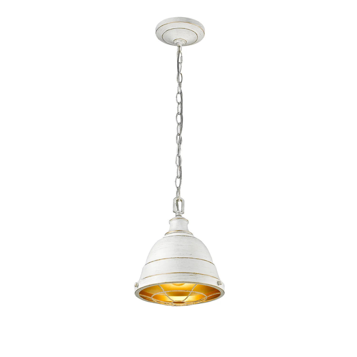 Bartlett 1-light Pendant in French White - Image 3