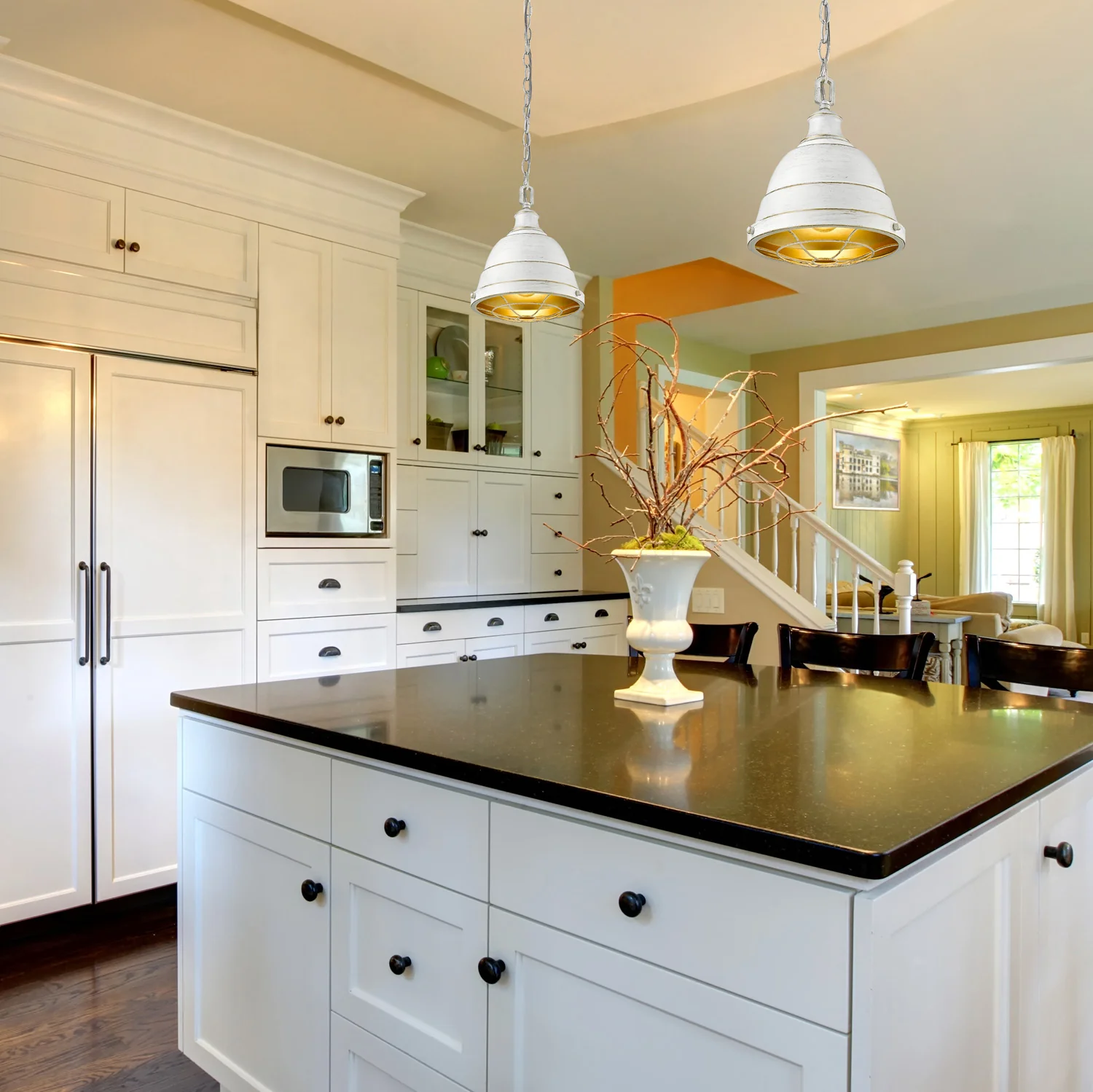 Bartlett 1-light Pendant in French White - Image 5