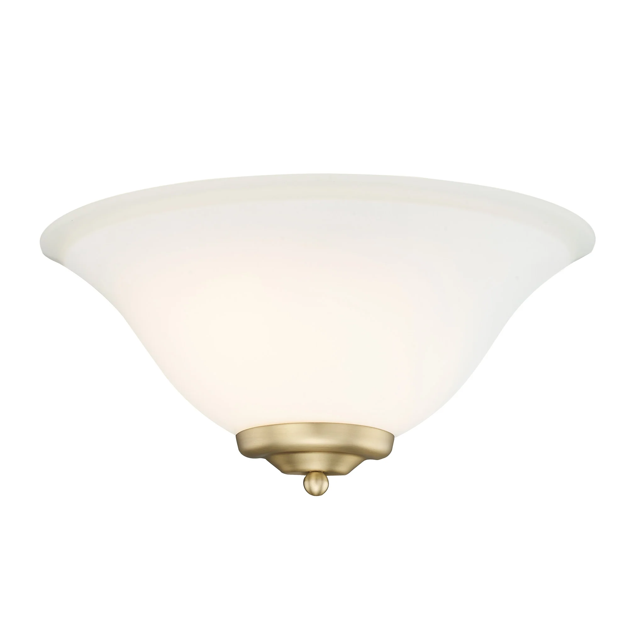 Bella 1-light Wall Sconce in Brushed Champagne Brass - Image 2
