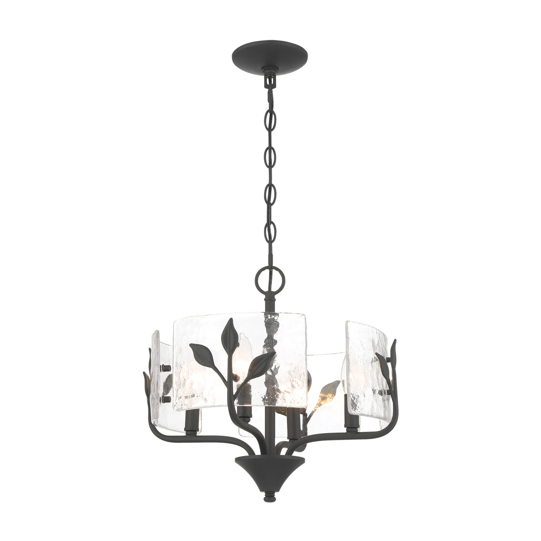Bloem 4-light Pendant in Natural Black - Image 2