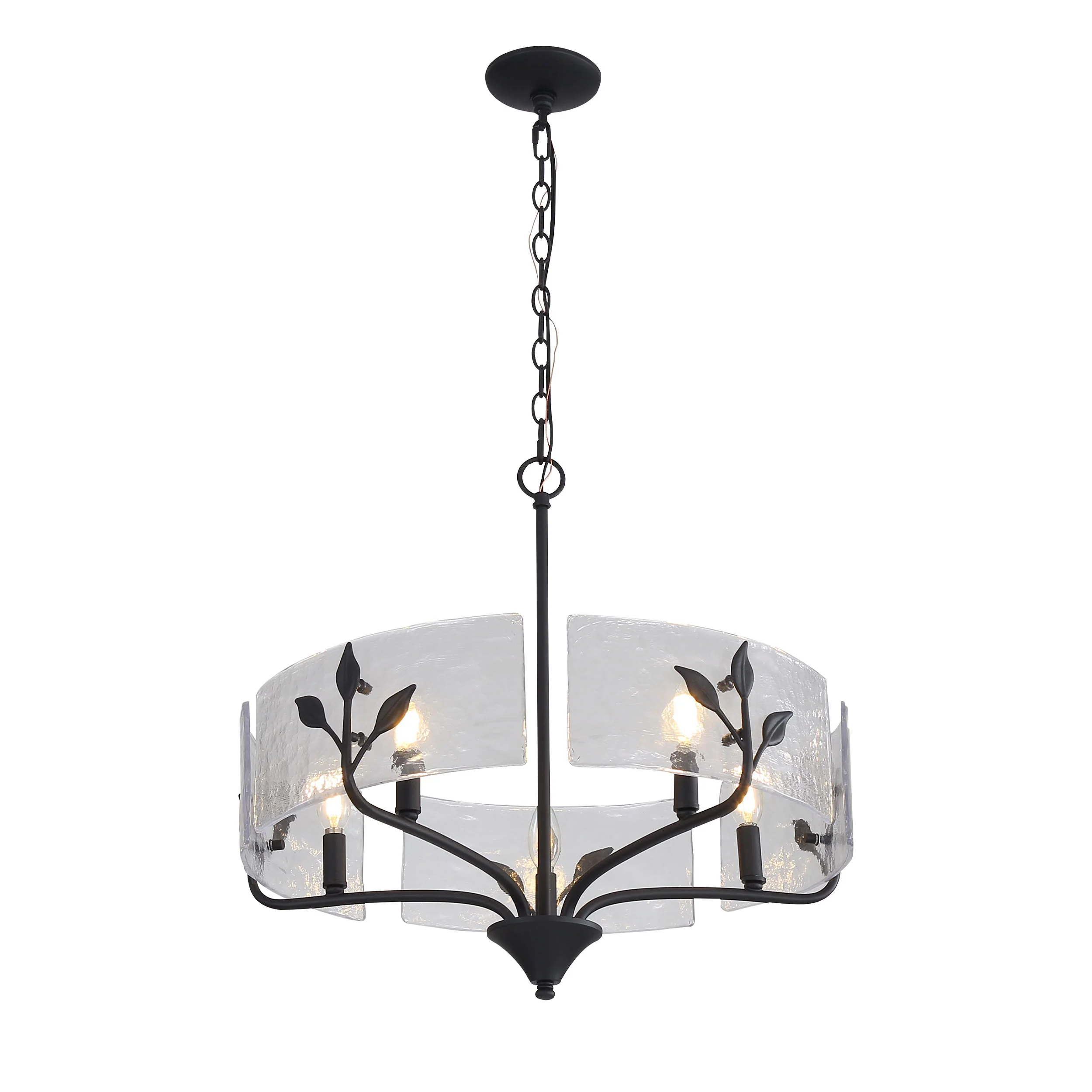 Bloem 5-light Pendant in Natural Black - Image 3