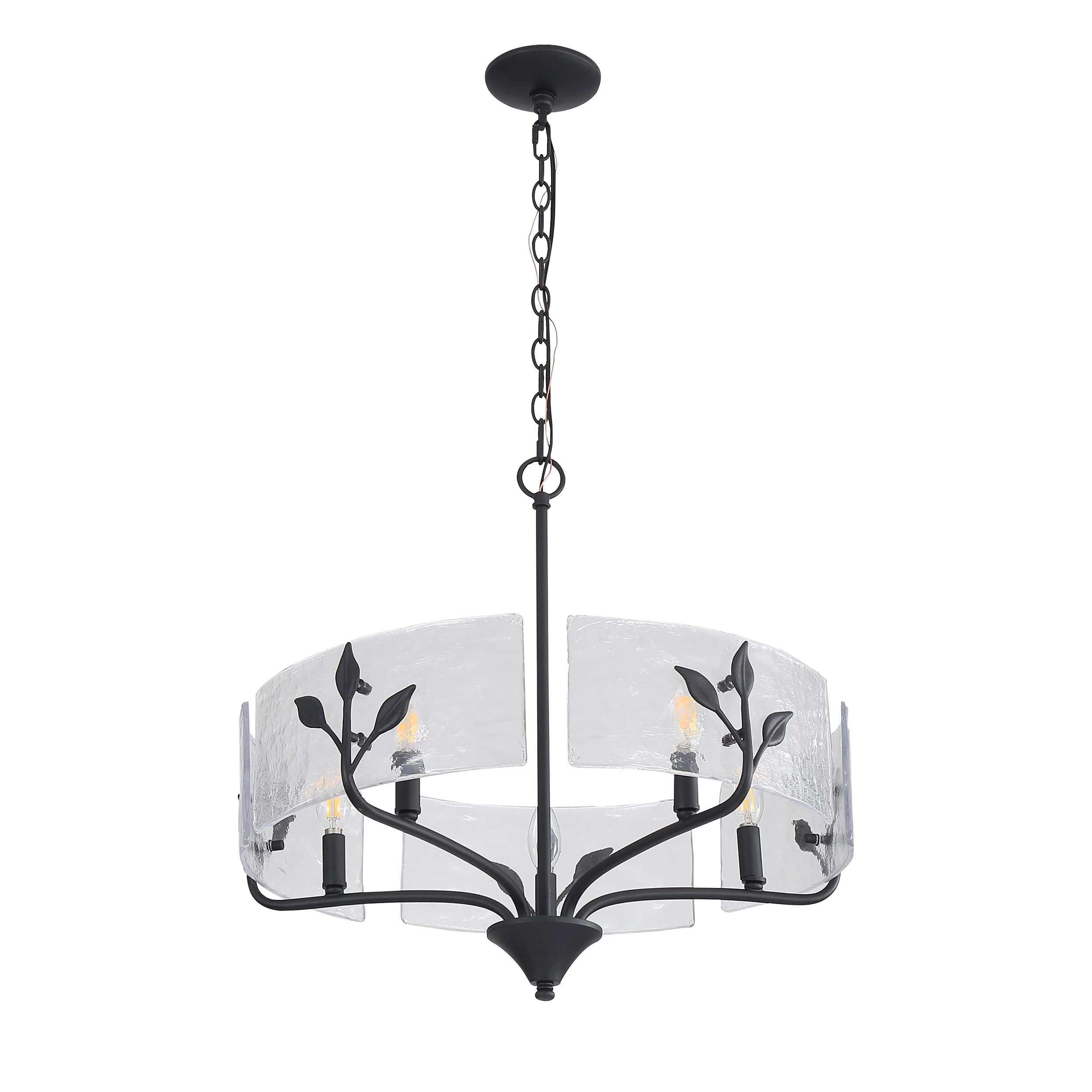 Bloem 5-light Pendant in Natural Black - Image 4