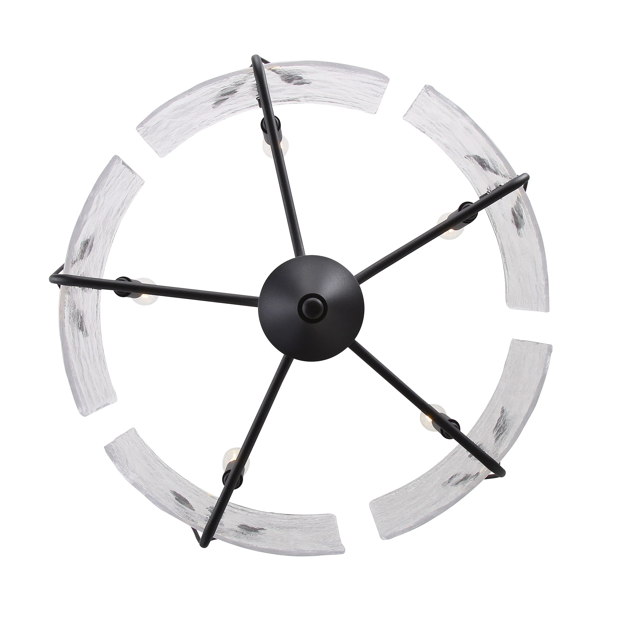 Bloem 5-light Pendant in Natural Black - Image 8