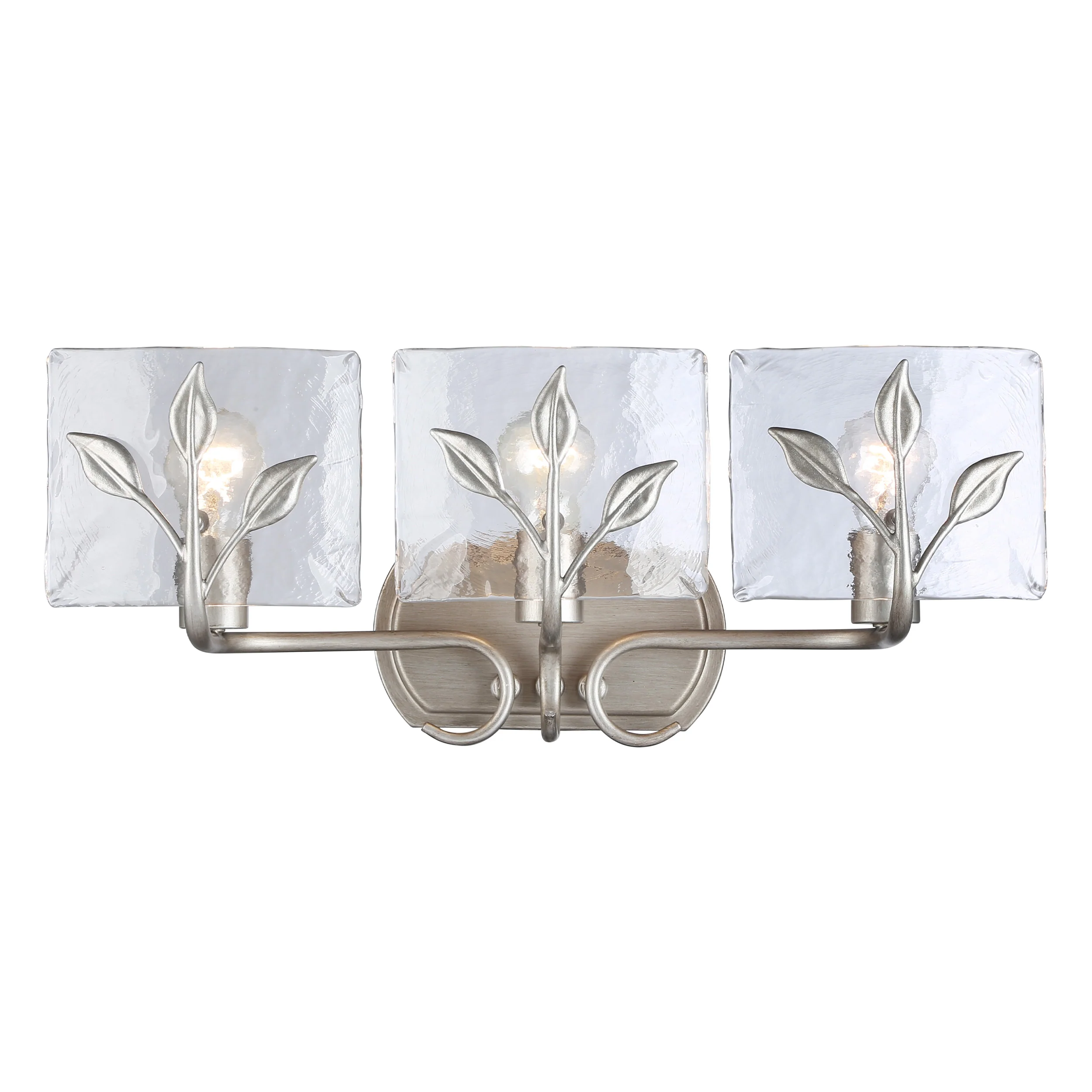 Calla 3-light Vanity in Peruvian Silver