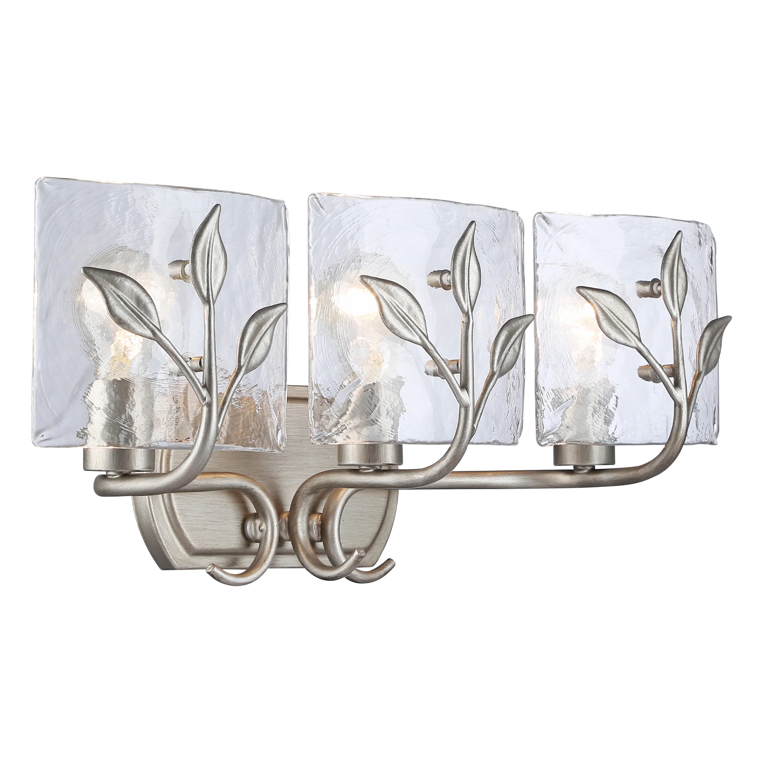 Calla 3-light Vanity in Peruvian Silver - Image 2