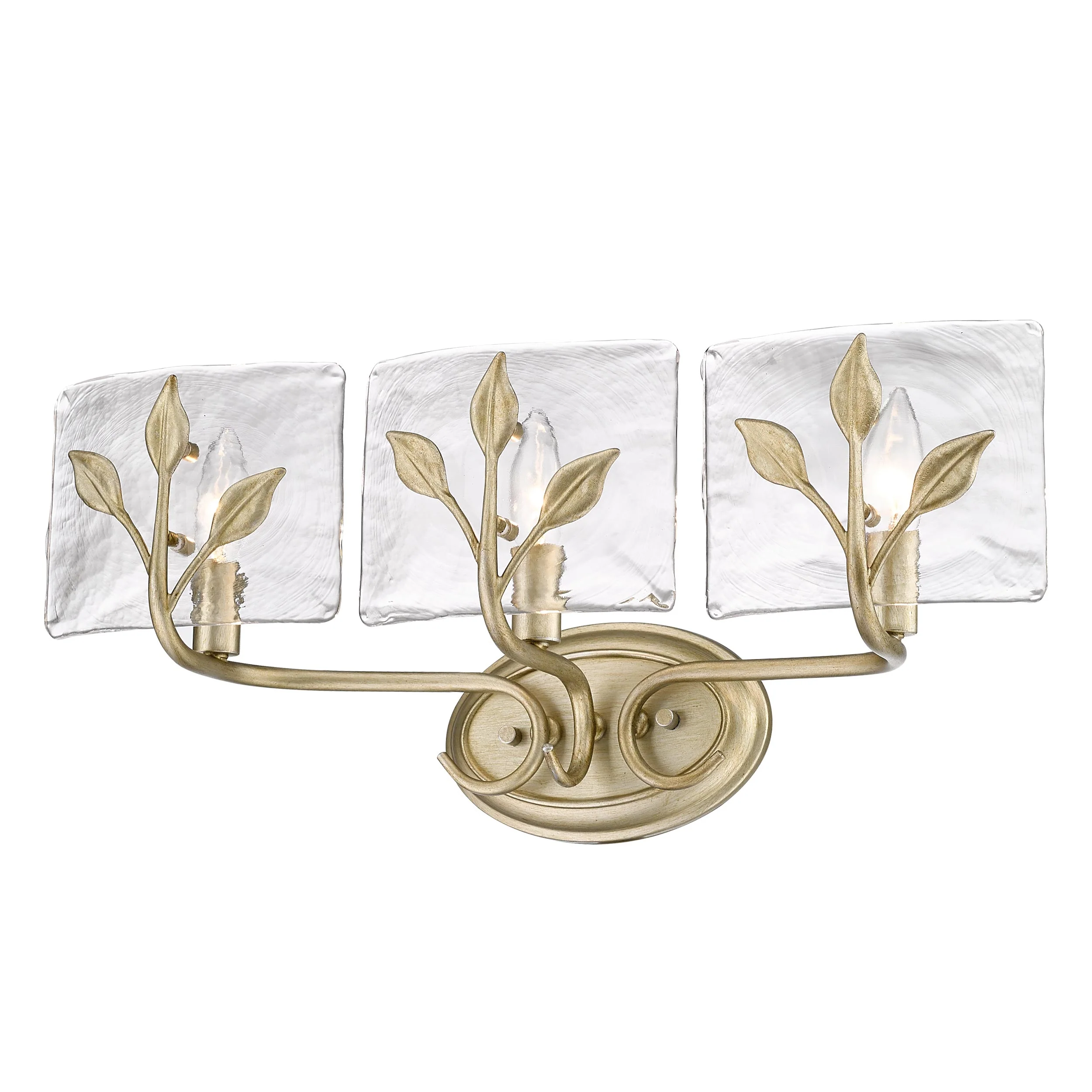 Calla 3-light Vanity in White Gold