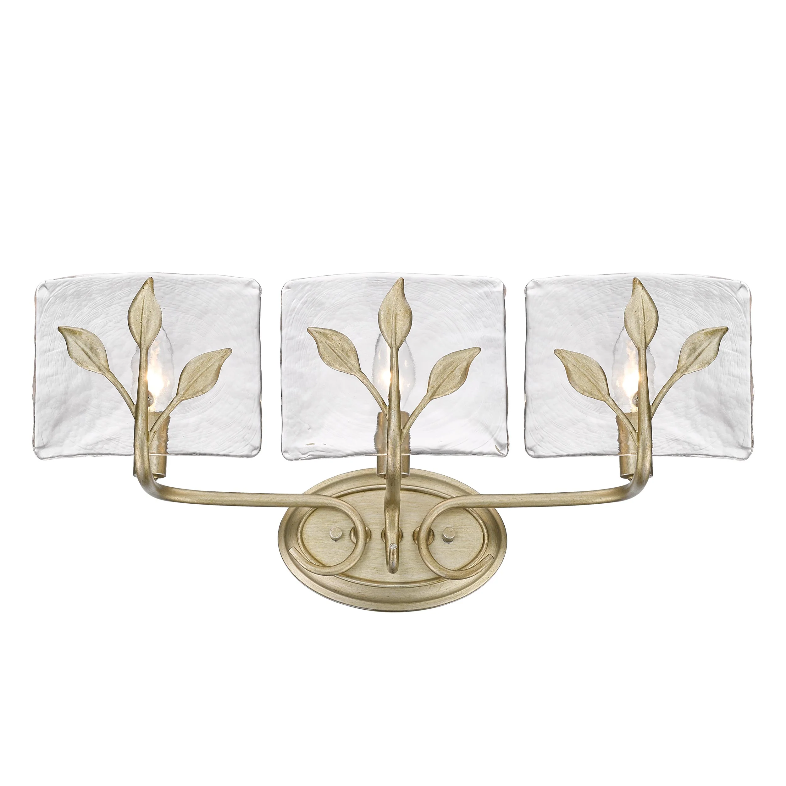 Calla 3-light Vanity in White Gold - Image 2