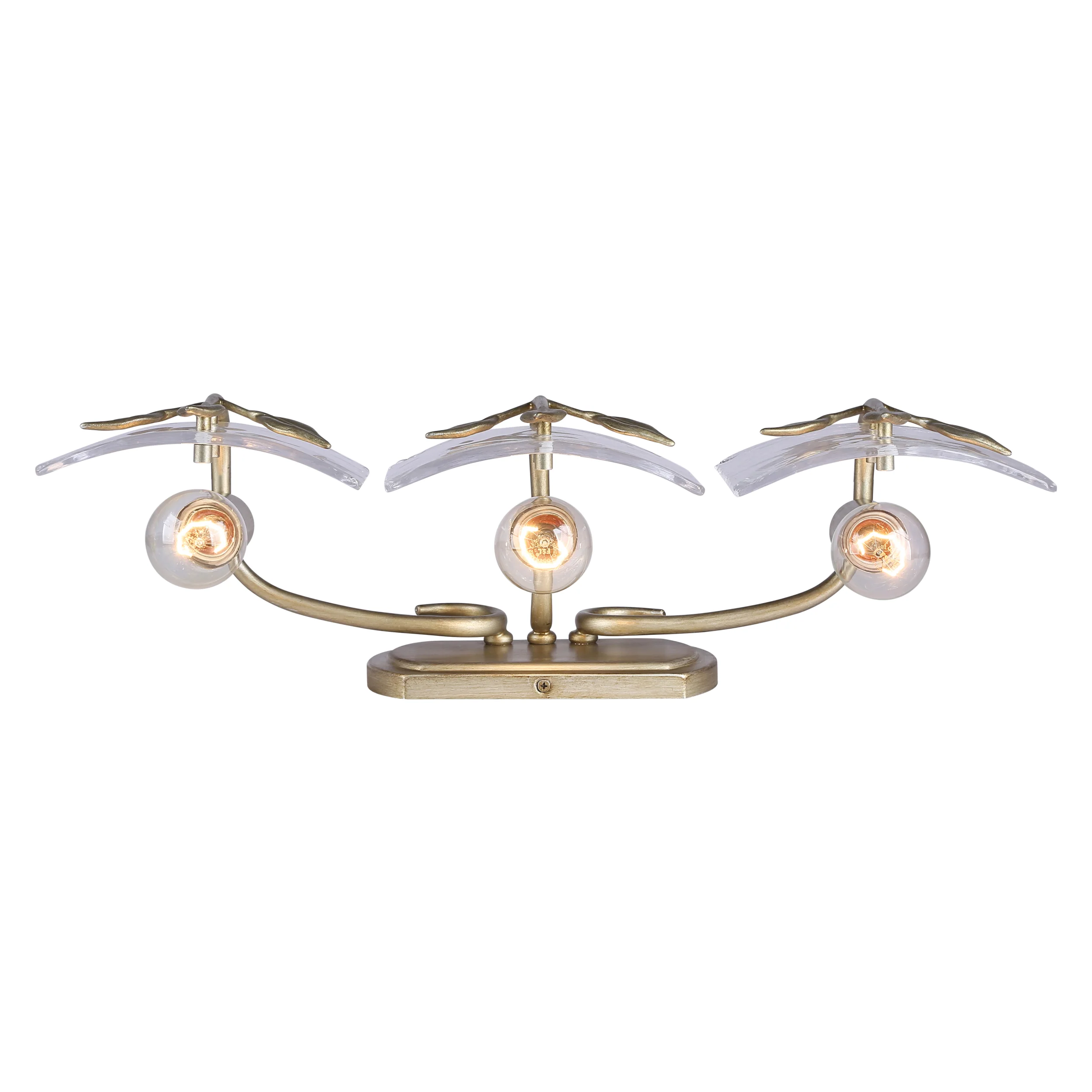 Calla 3-light Vanity in White Gold - Image 3