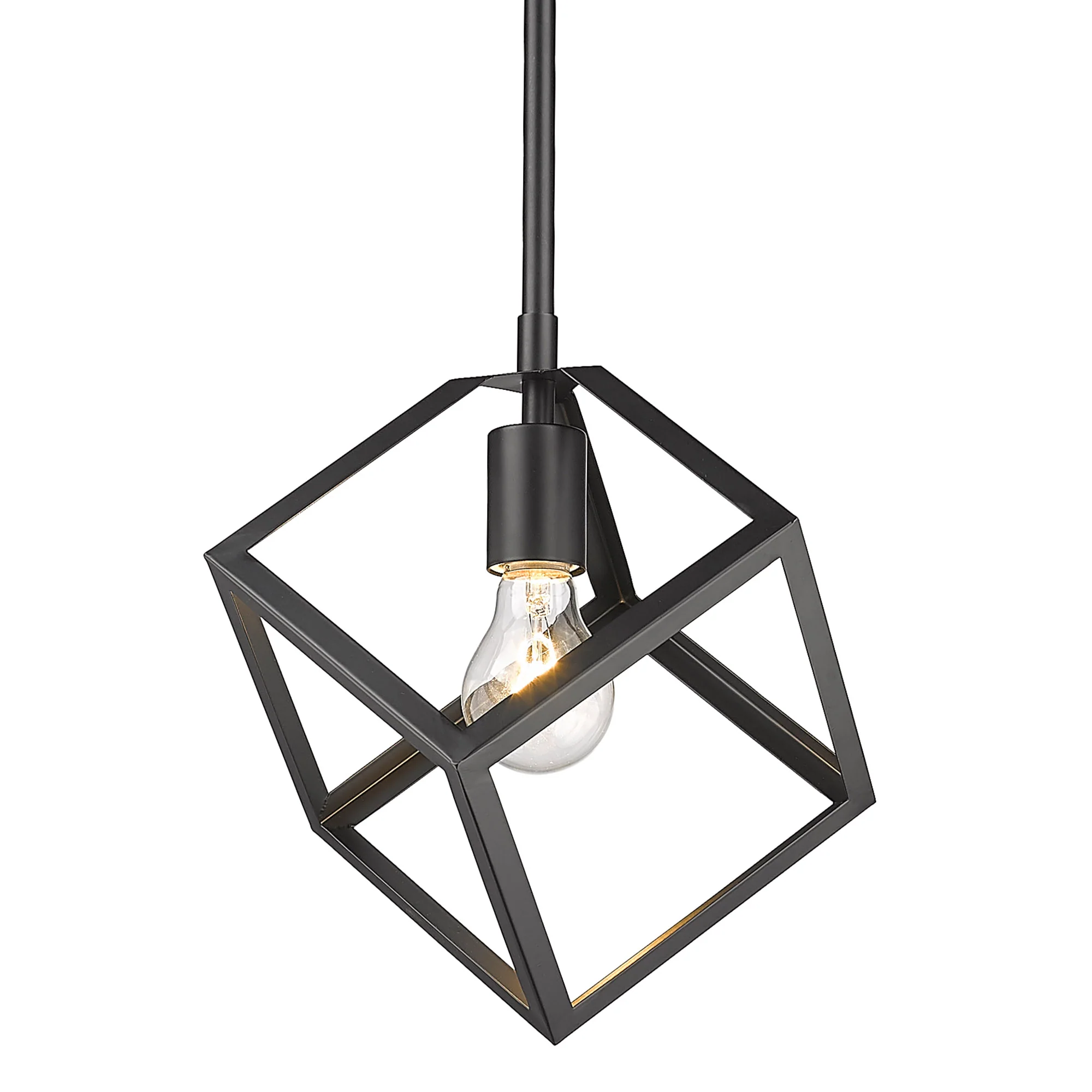 Cassio 1-light Pendant in Matte Black