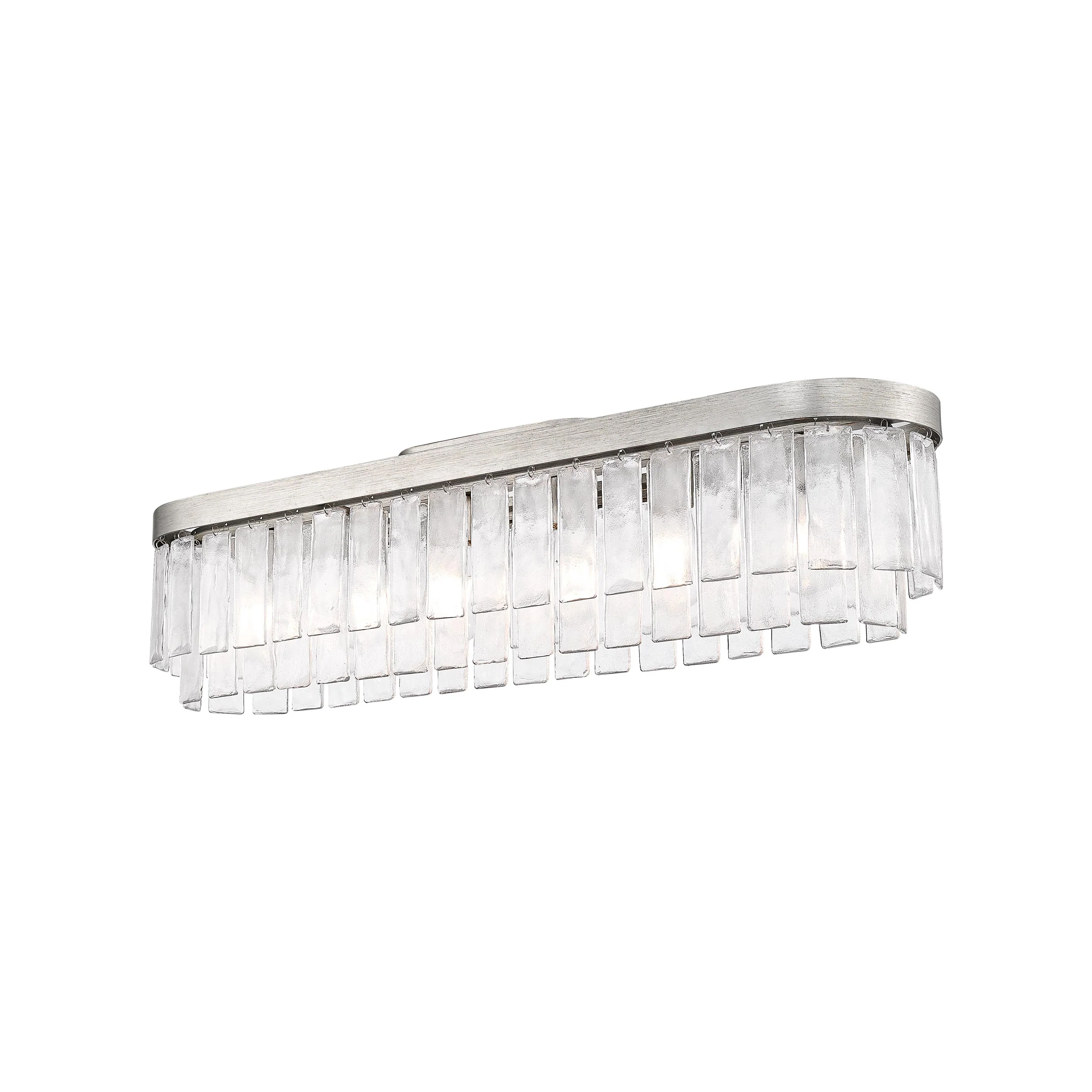 Ciara 6-light Flush Mount in Peruvian Silver - Image 4