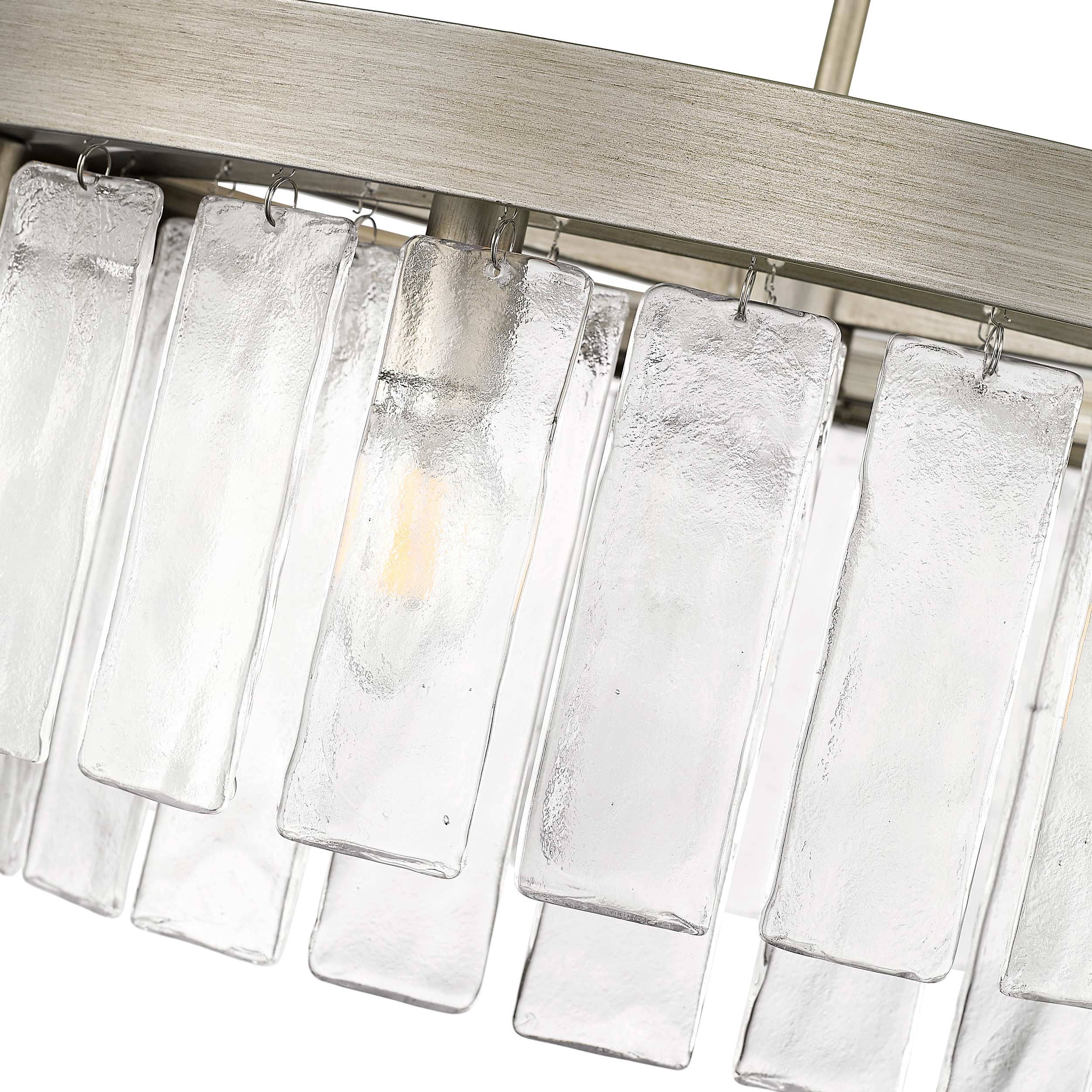 Ciara 9-light Chandelier in Peruvian Silver - Image 6