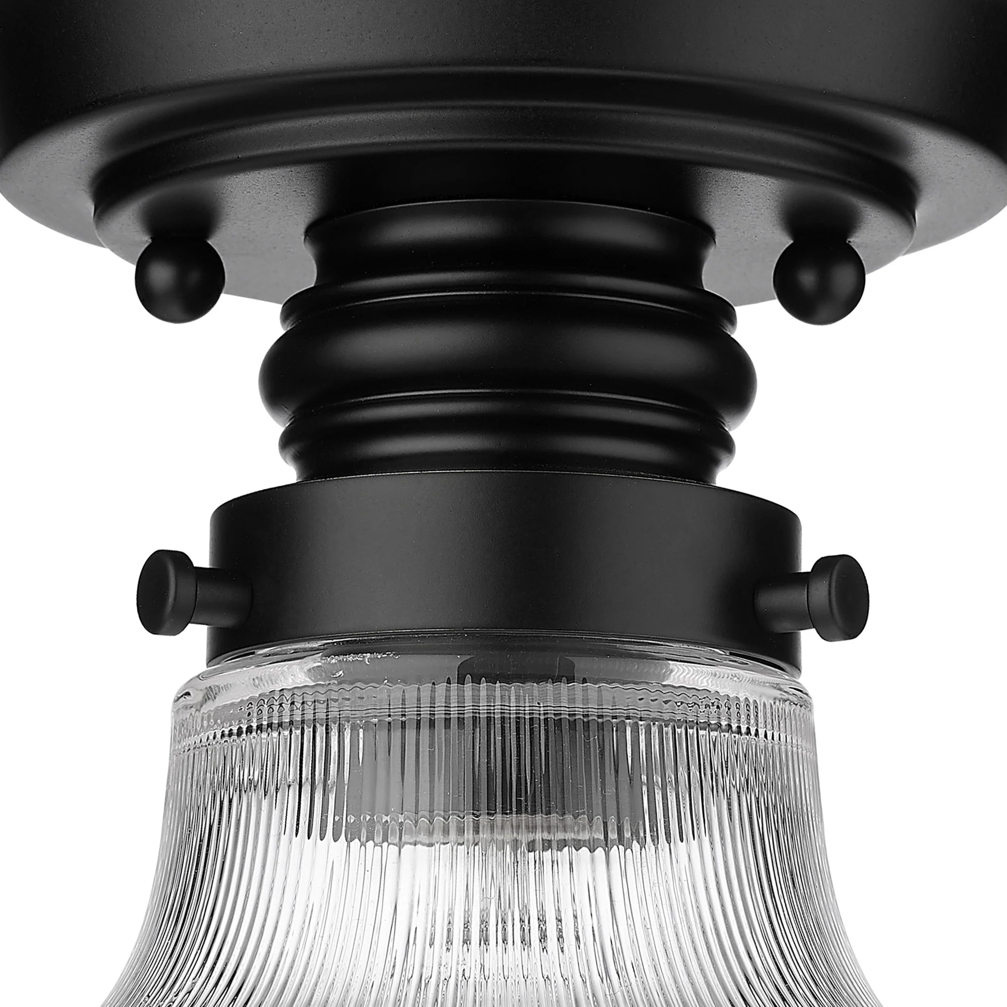 Clary 1-light Flush Mount in Matte Black - Image 6