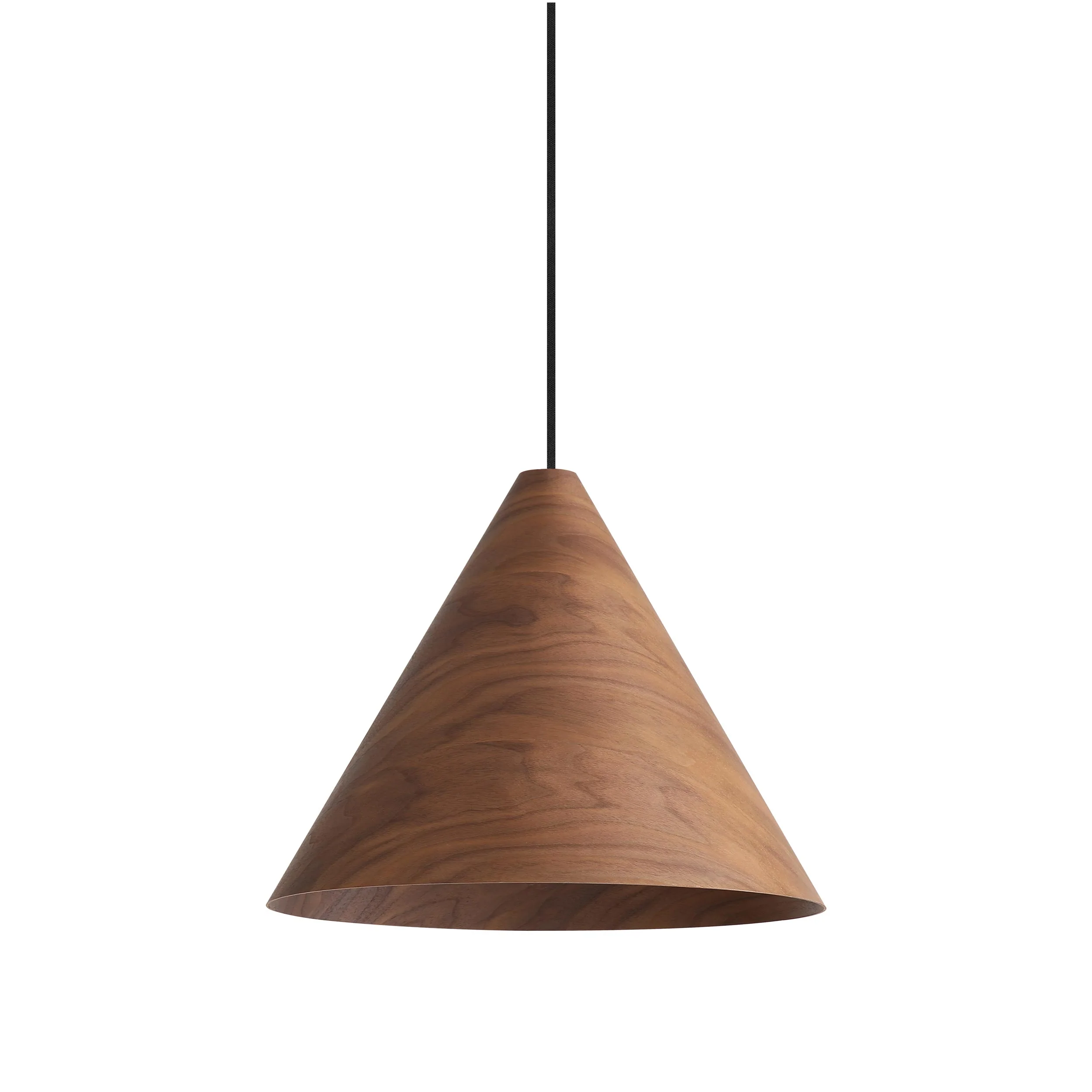 Conique 2-light Pendant in Dark Walnut - Image 3