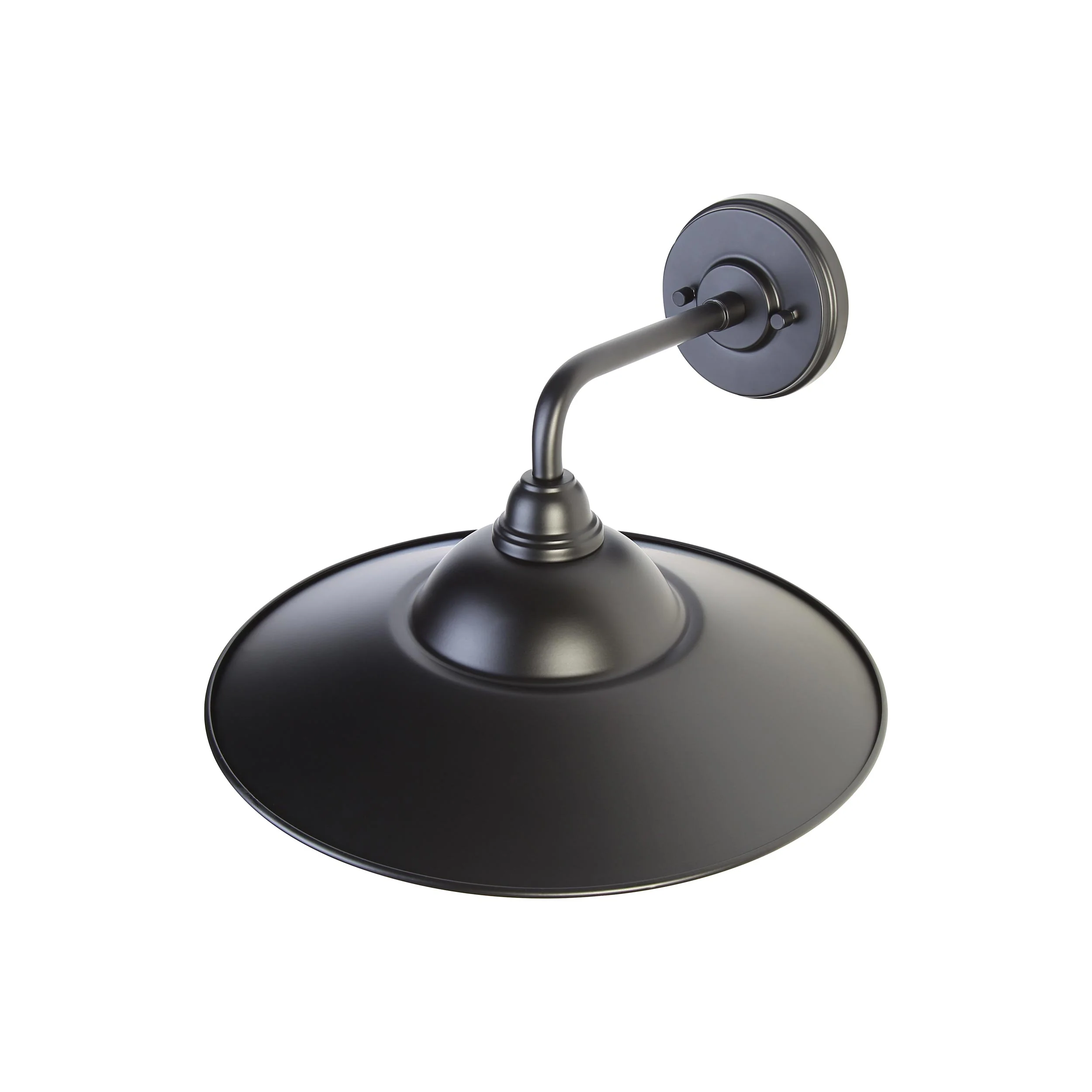 Croma 1-light Wall Sconce in Matte Black shade - Image 5