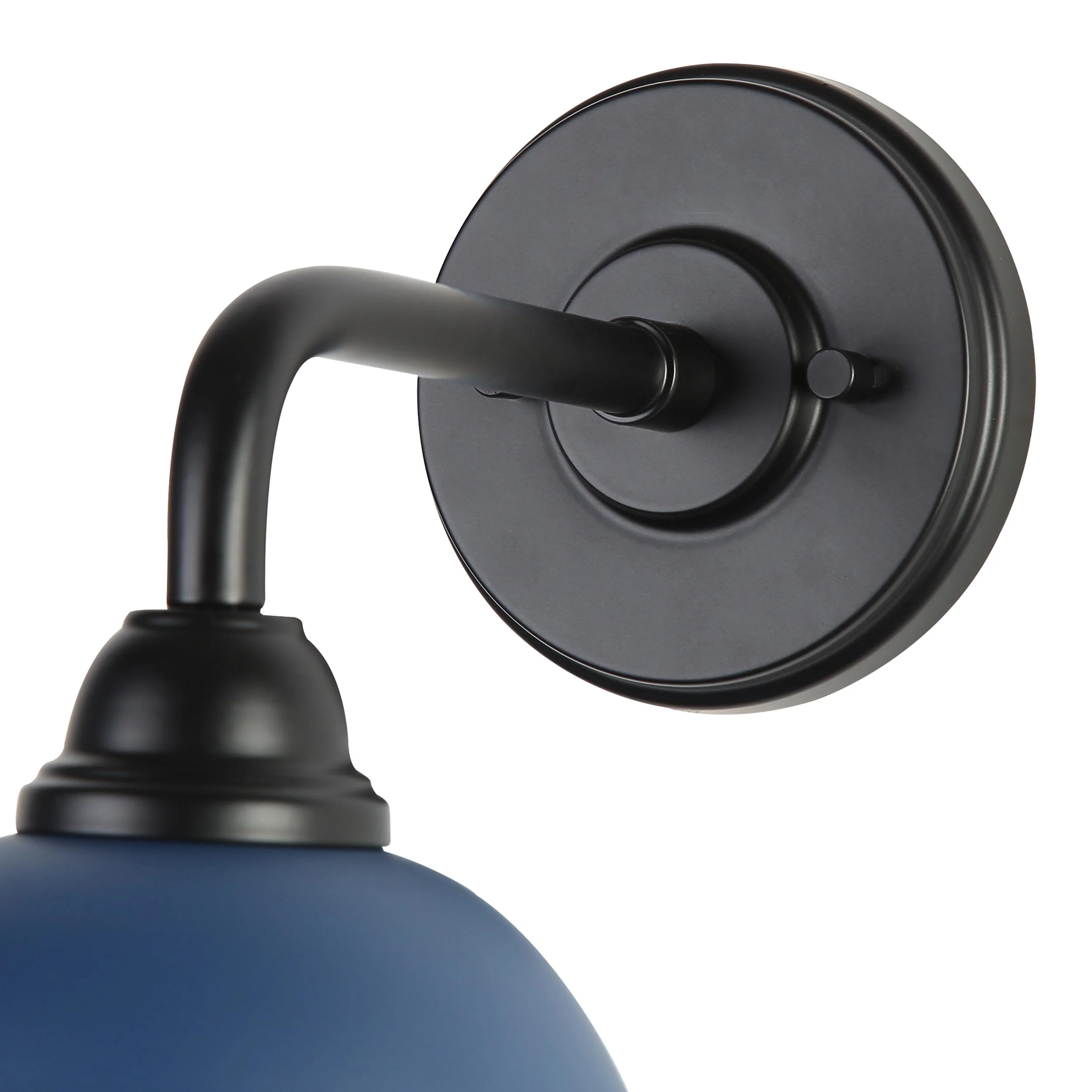 Croma 1-light Wall Sconce in Matte Blue shade - Image 6