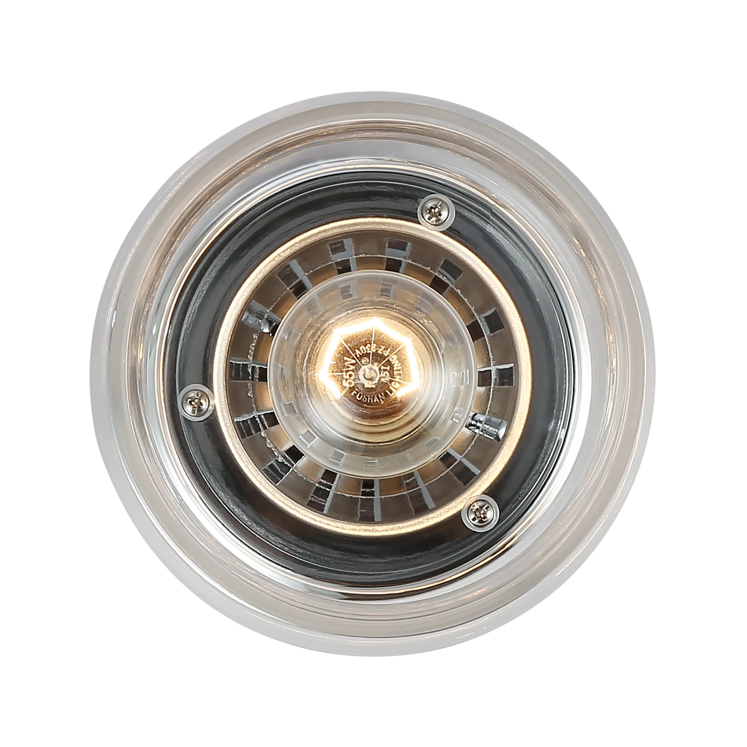 Daphne 1-light Semi-Flush Mount in Chrome - Image 5