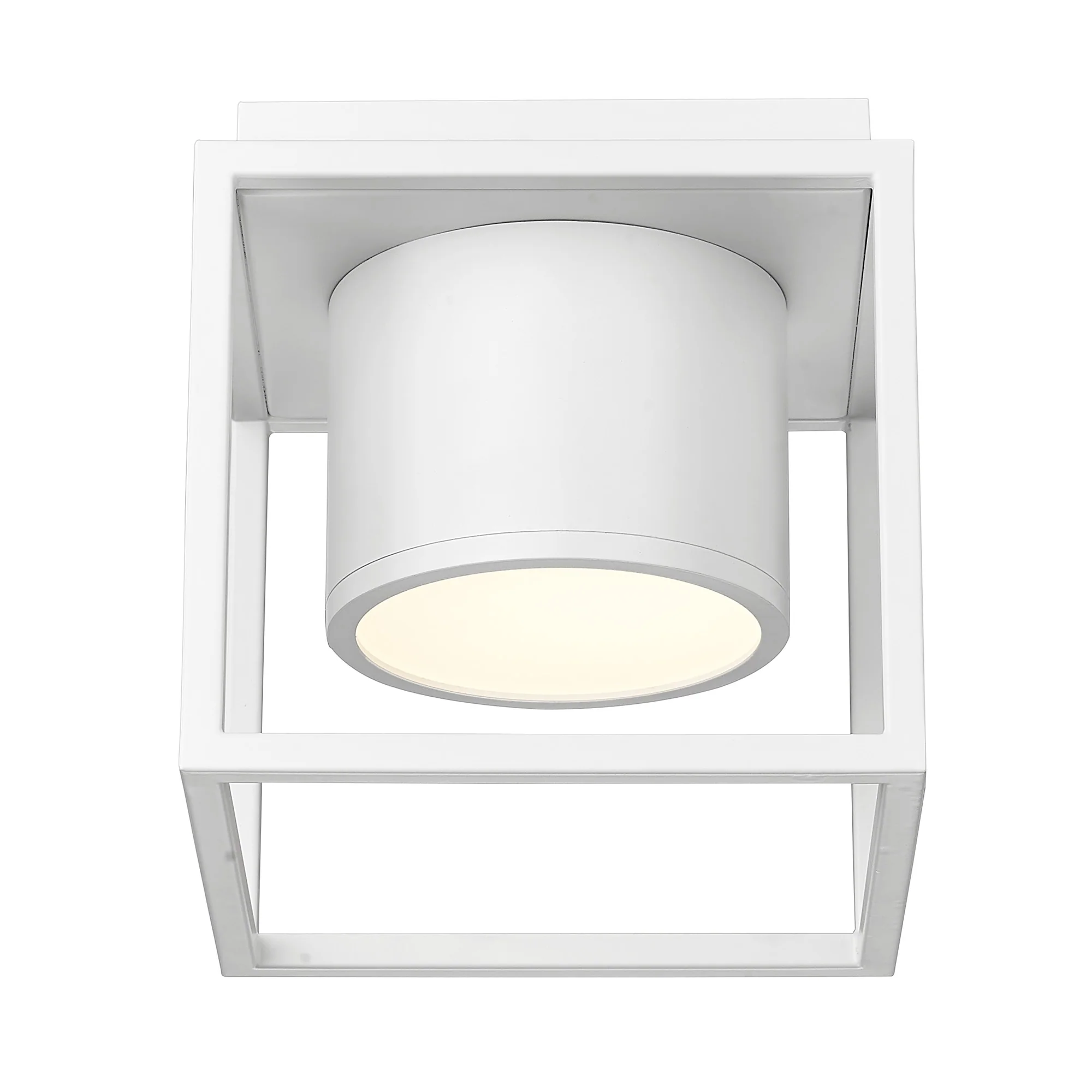 Desmond Integrated LED Flush Mount in Matte White - Image 3