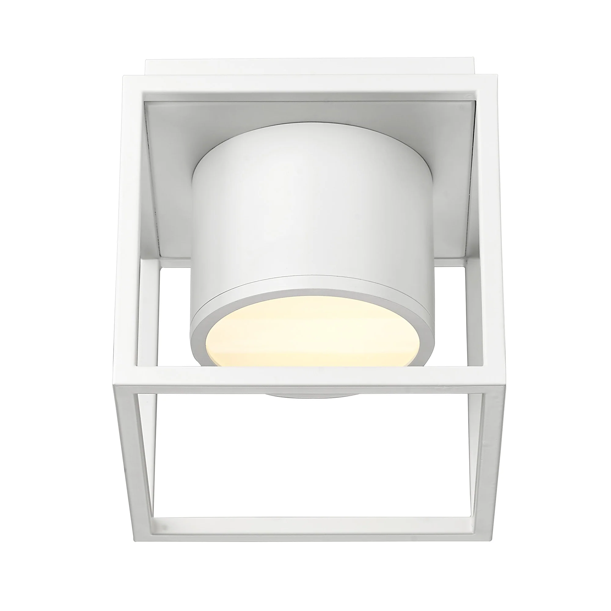Desmond Integrated LED Flush Mount in Matte White - Image 4