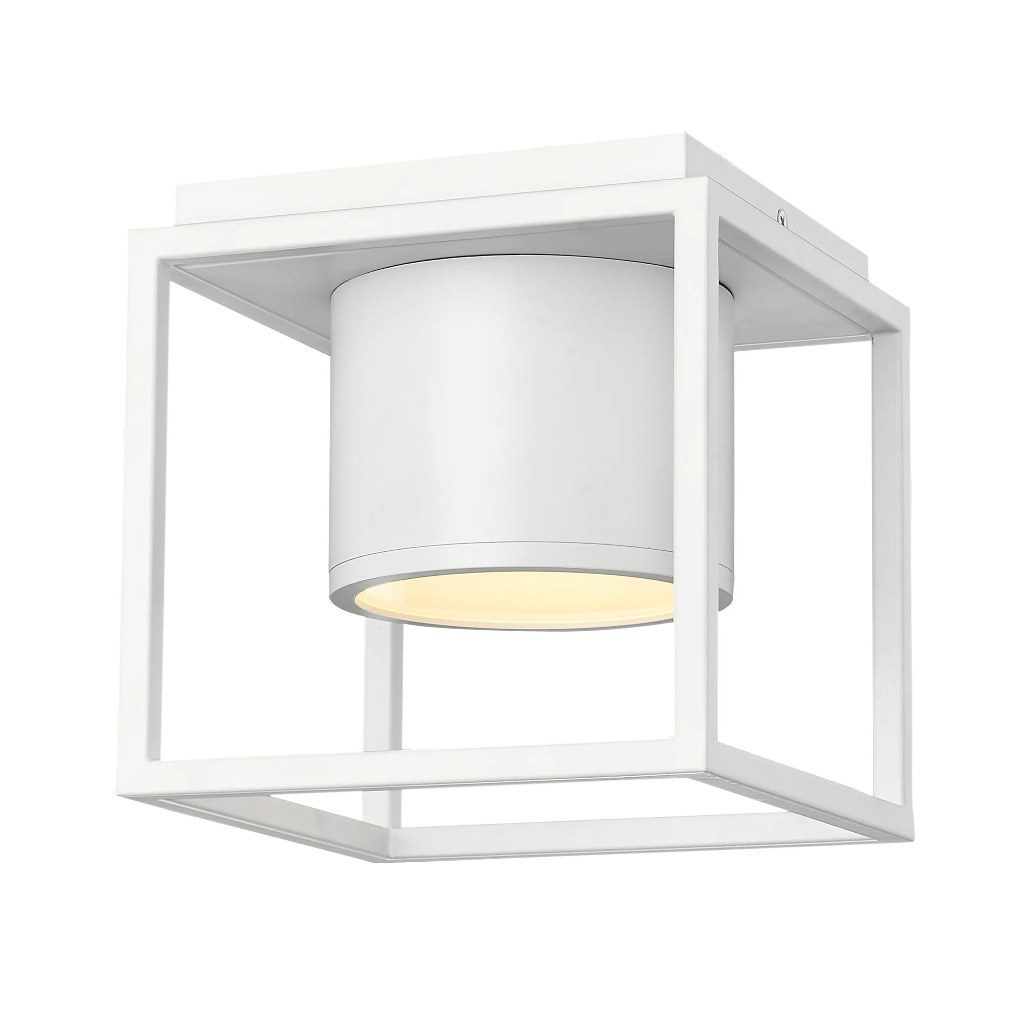 Desmond Integrated LED Flush Mount in Matte White - Image 5