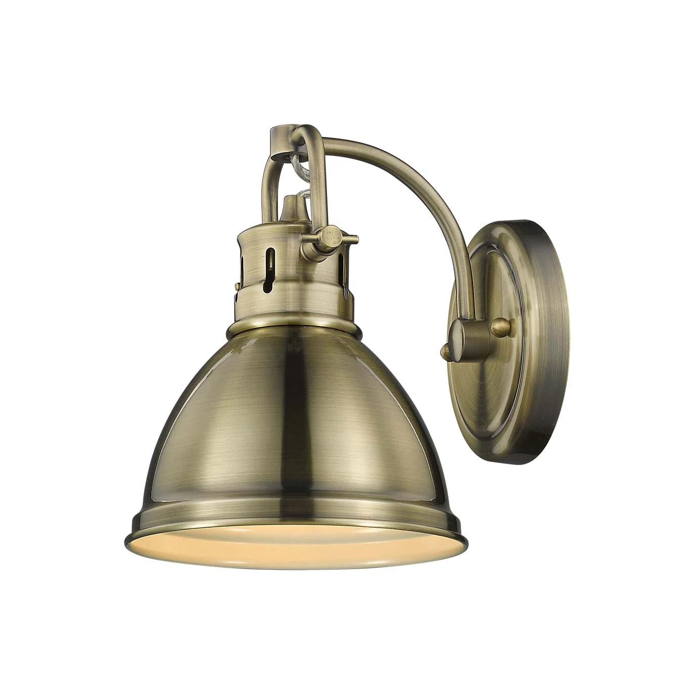 Duncan 1-light Vanity in Aged Brass - Image 2
