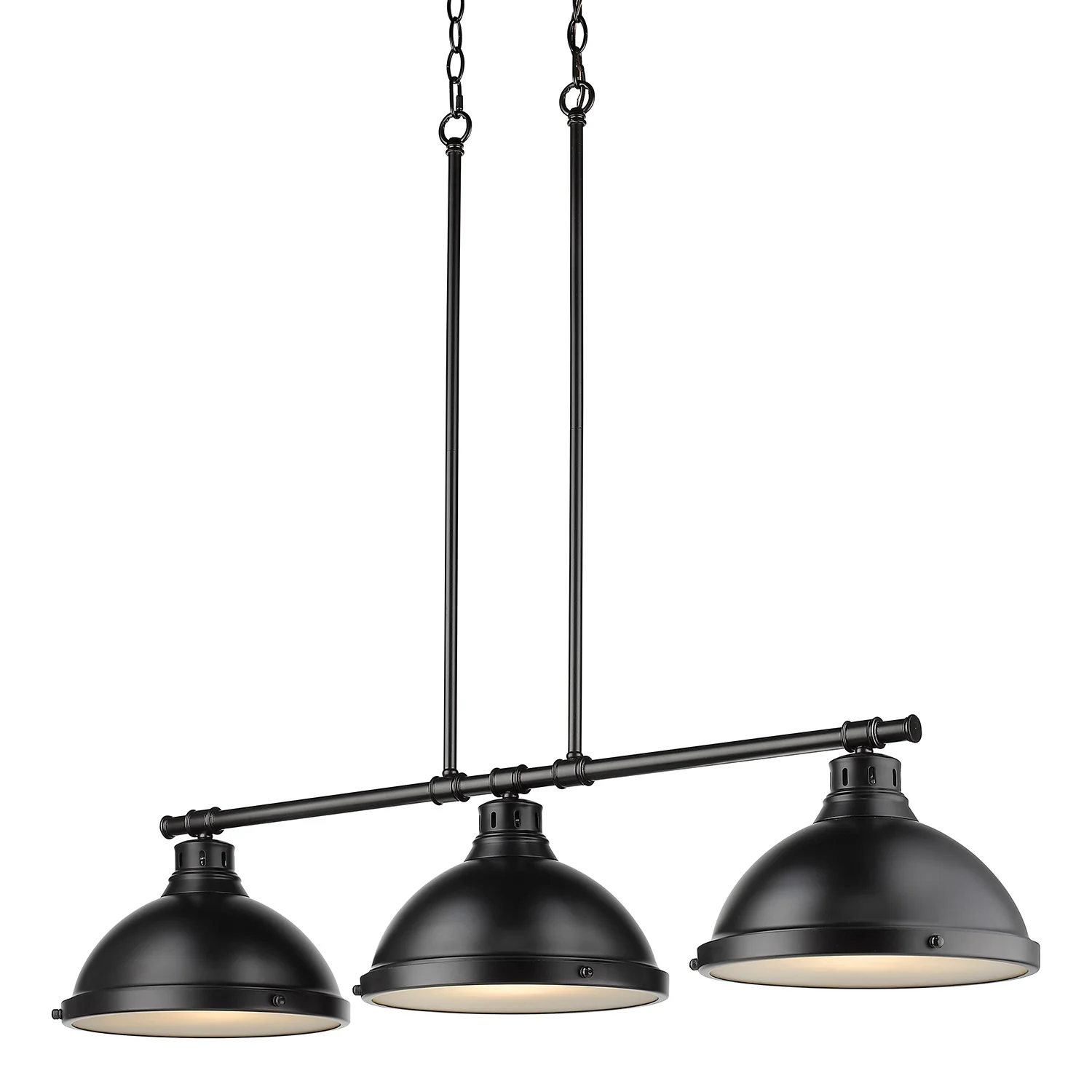 Duncan 3-light Island Light in Matte Black - Image 5