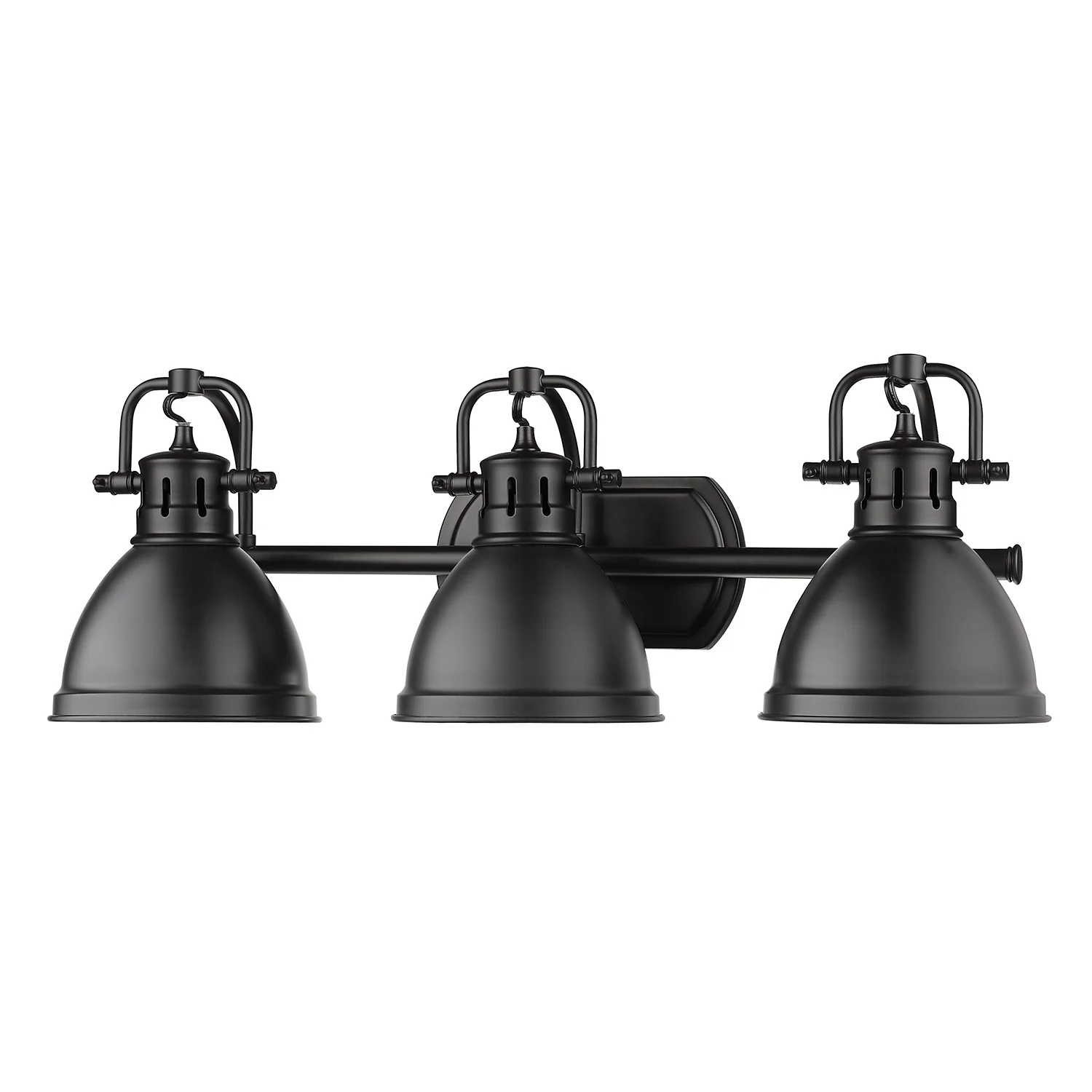Duncan 3-light Vanity in Matte Black - Image 3