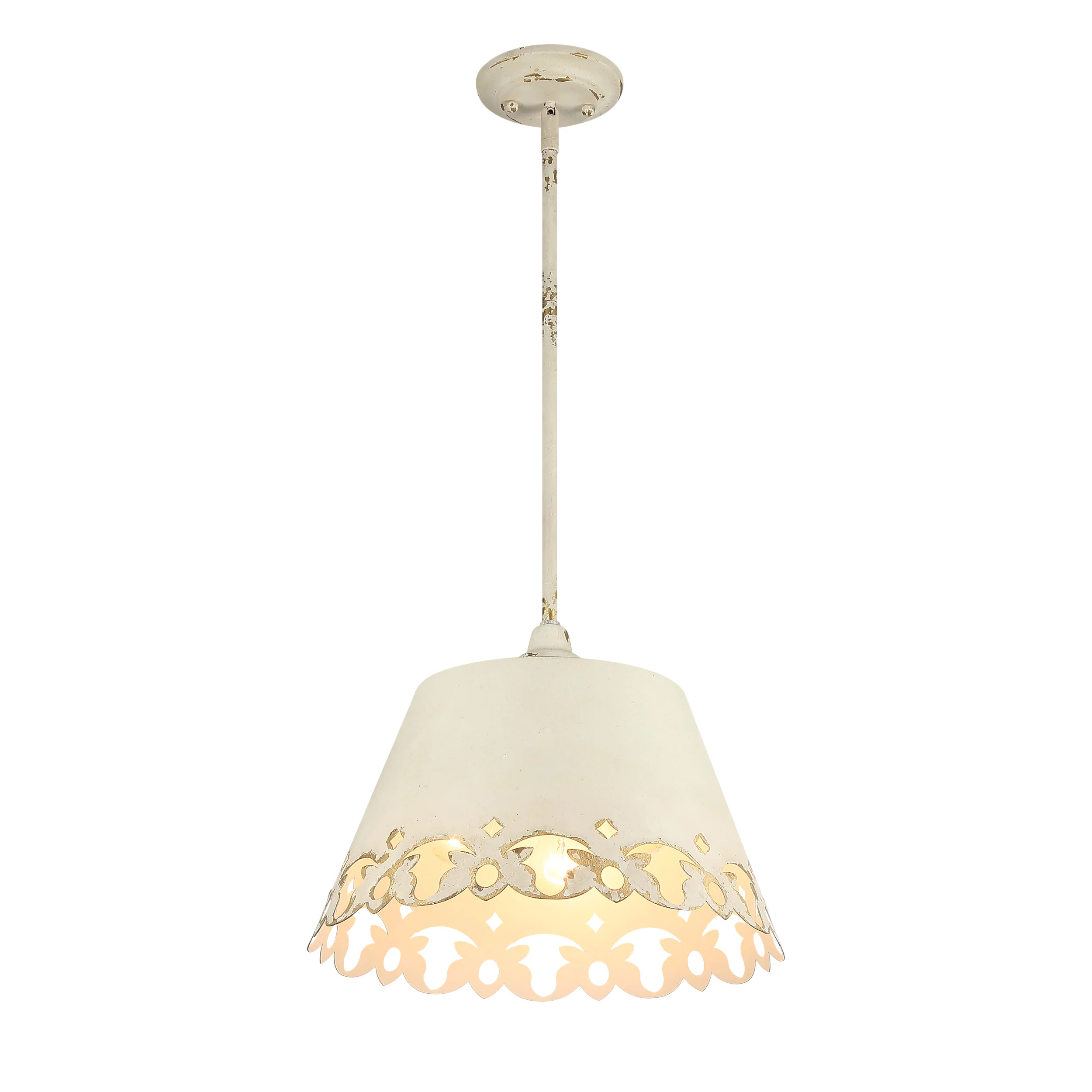 Eloise 3-light Pendant in Antique Ivory - Image 4