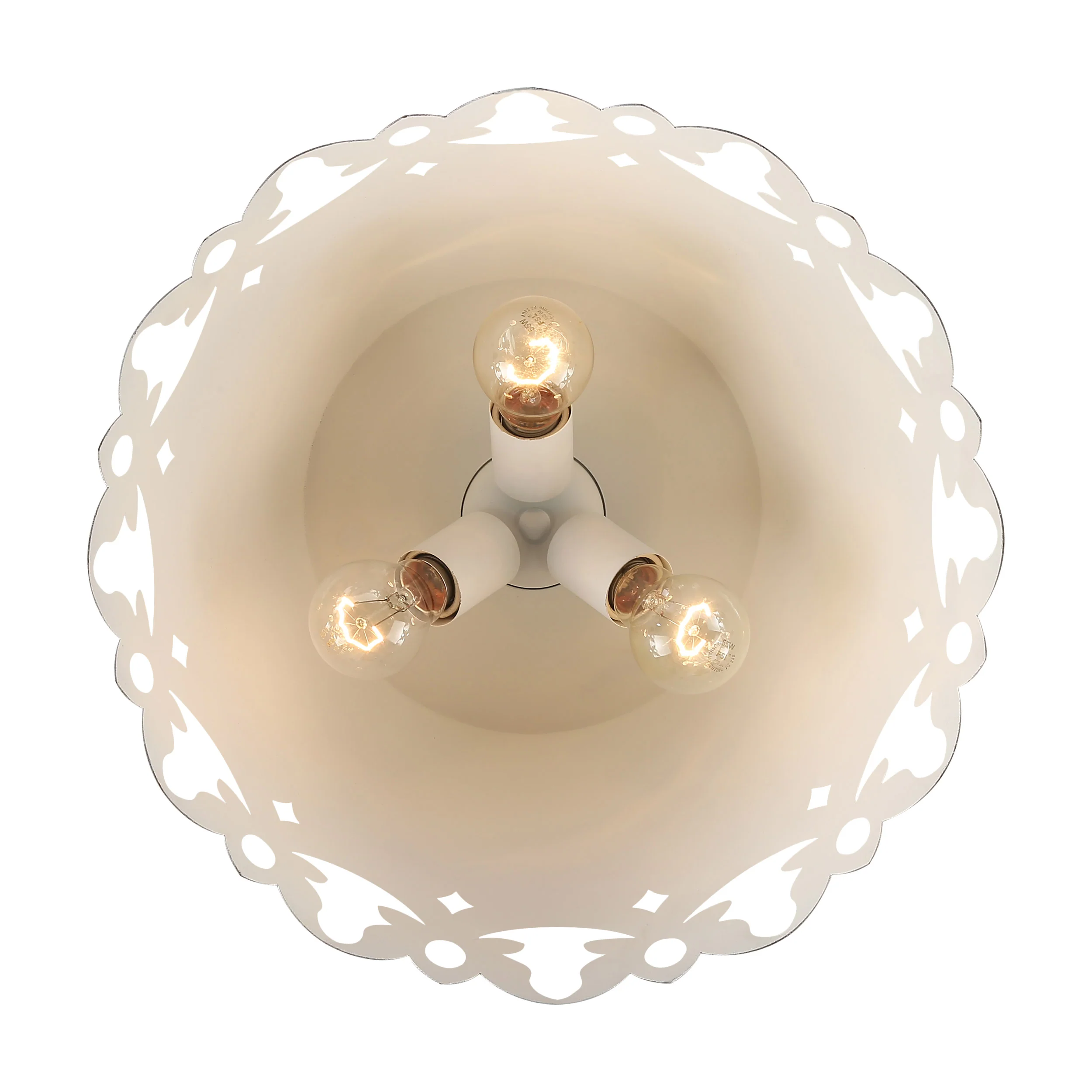 Eloise 3-light Pendant in Antique Ivory - Image 6