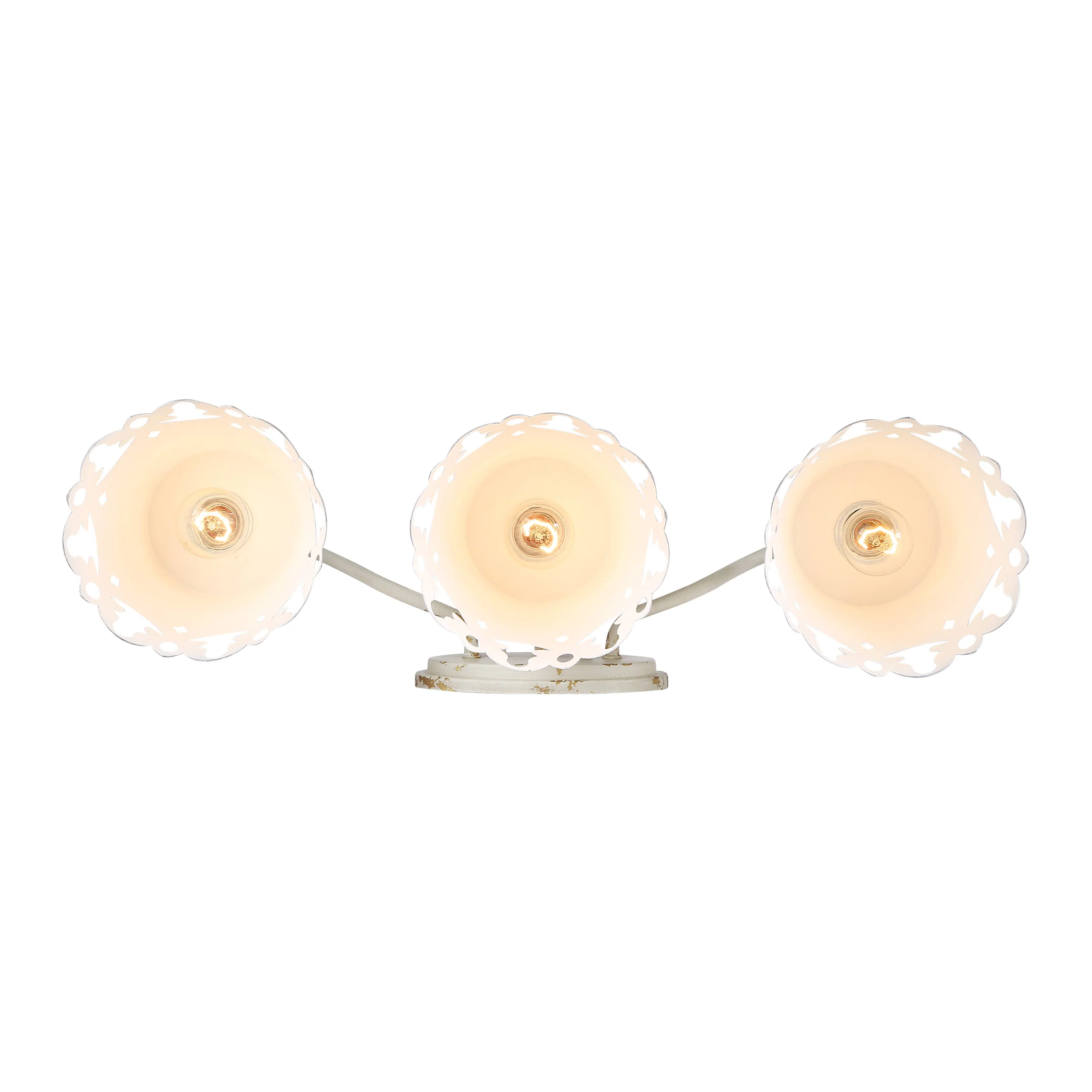 Eloise 3-light Vanity in Antique Ivory - Image 5
