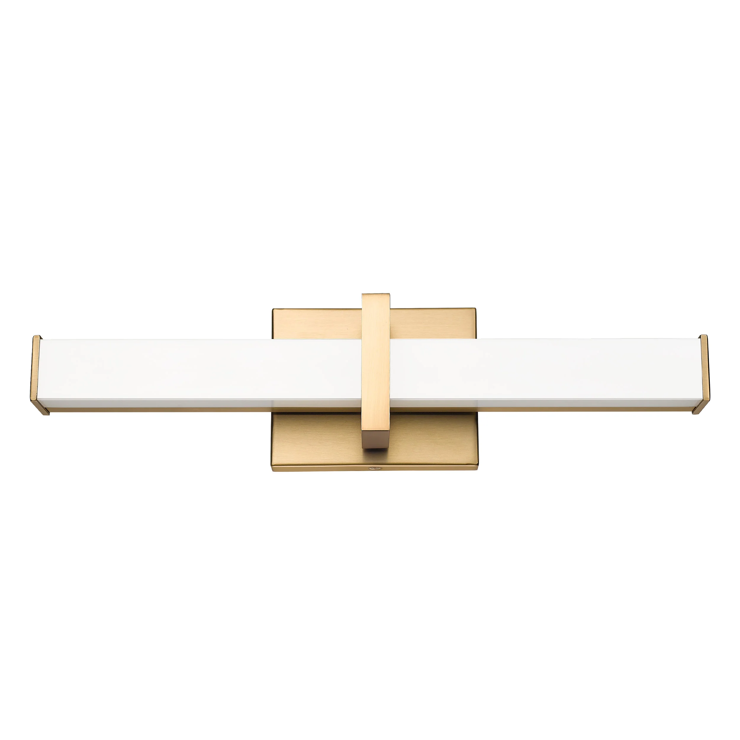 Elon Integrated LED 19in Vanity in Brushed Champagne Brass - Image 2