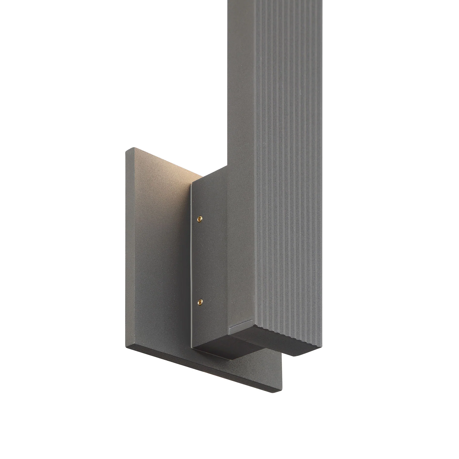 Enso Integrated LED 18" Outdoor Wall in Smooth Grey - Image 6