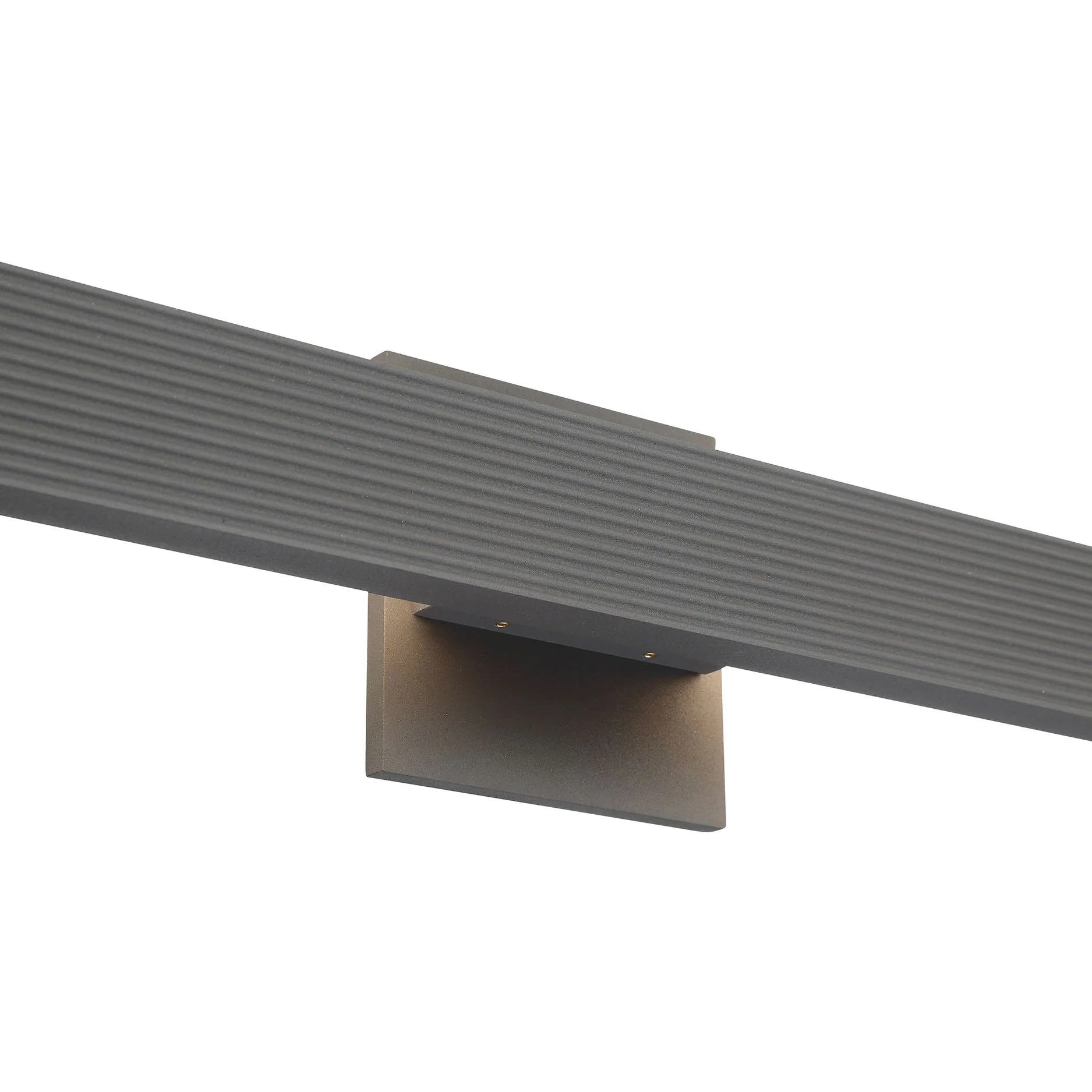 Enso Integrated LED 24" Outdoor Wall in Smooth Grey - Image 6