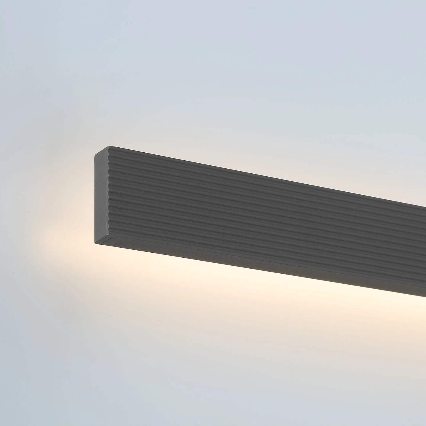 Enso Integrated LED 51" Outdoor Wall in Textured Black - Image 7