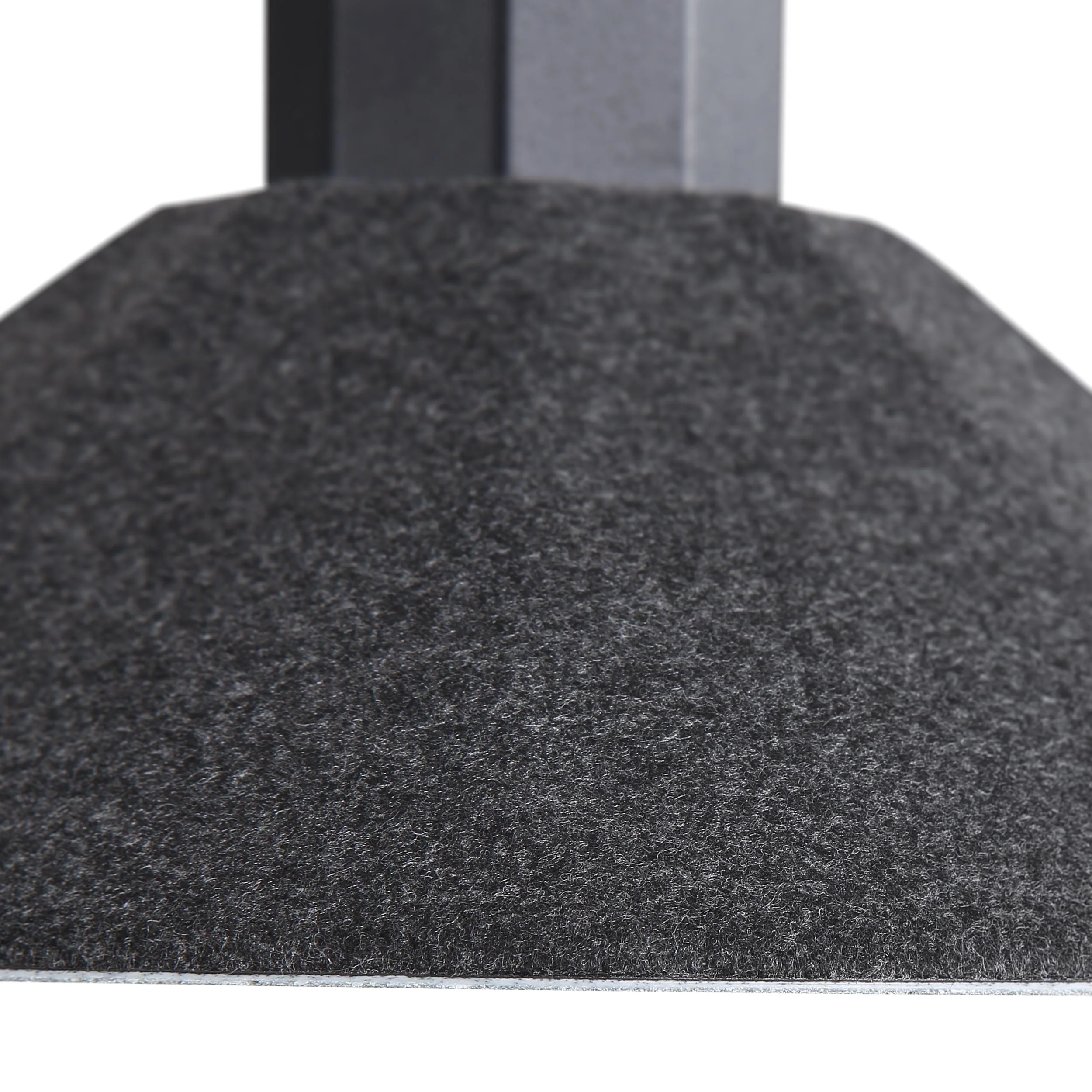 Faroe 13in Integrated LED Pendant in Flecked Black/Grey Felt - Image 6
