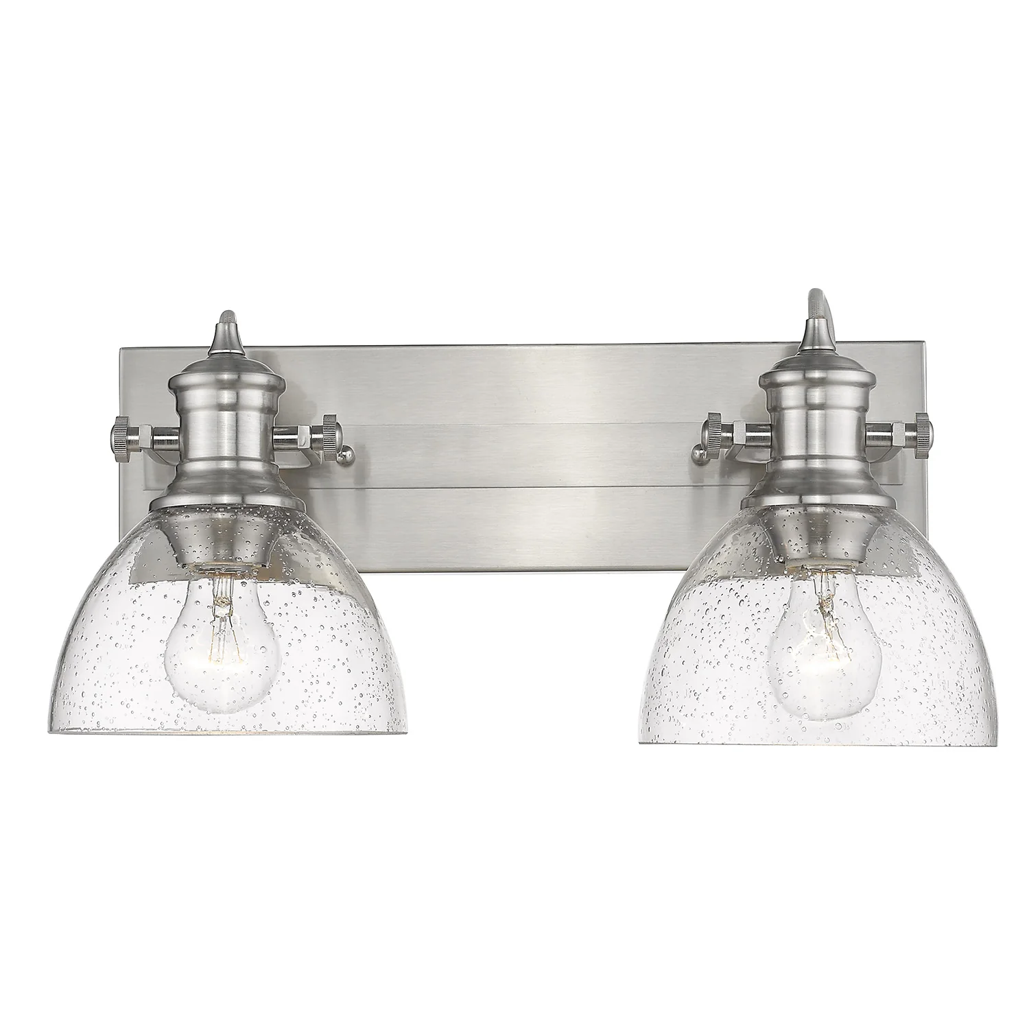 Hines 2-light Vanity in Pewter - Image 3