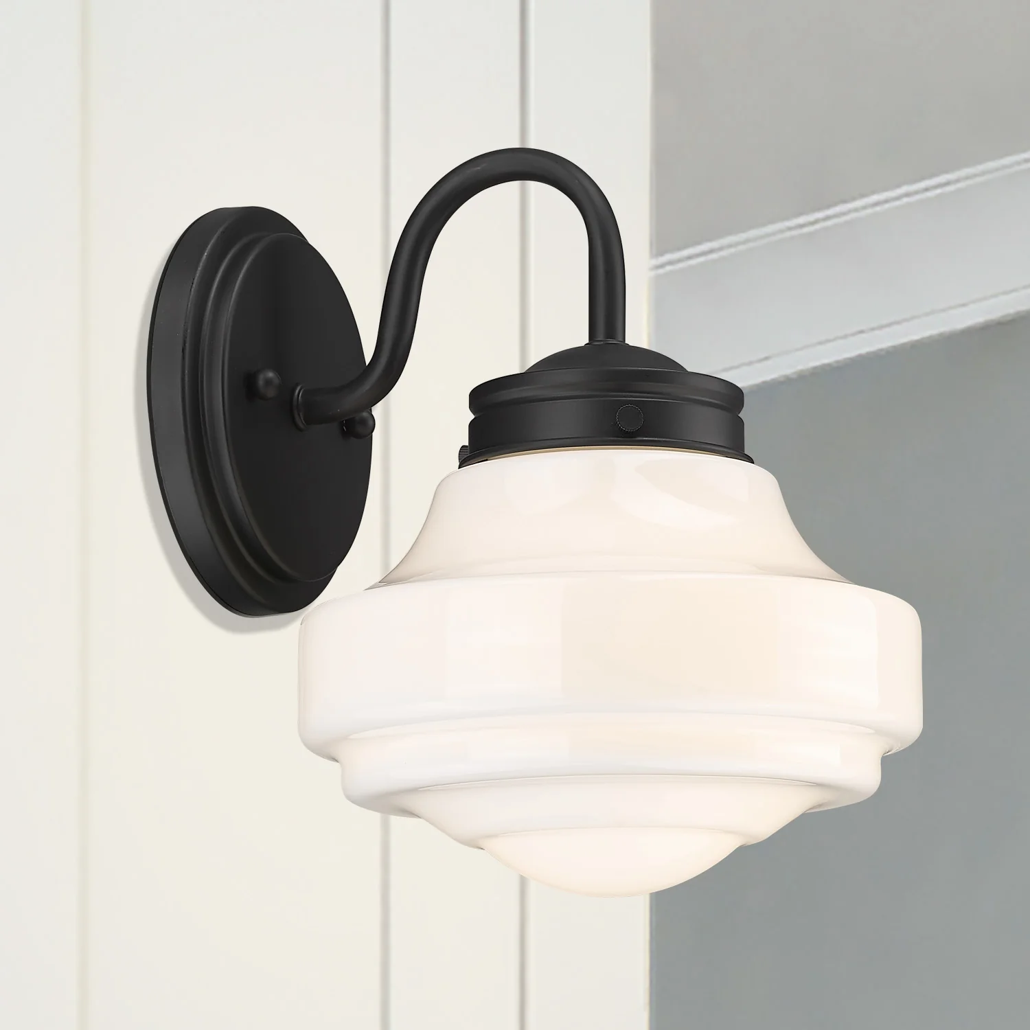 Ingalls 1-light Wall Sconce in Matte Black - Image 6